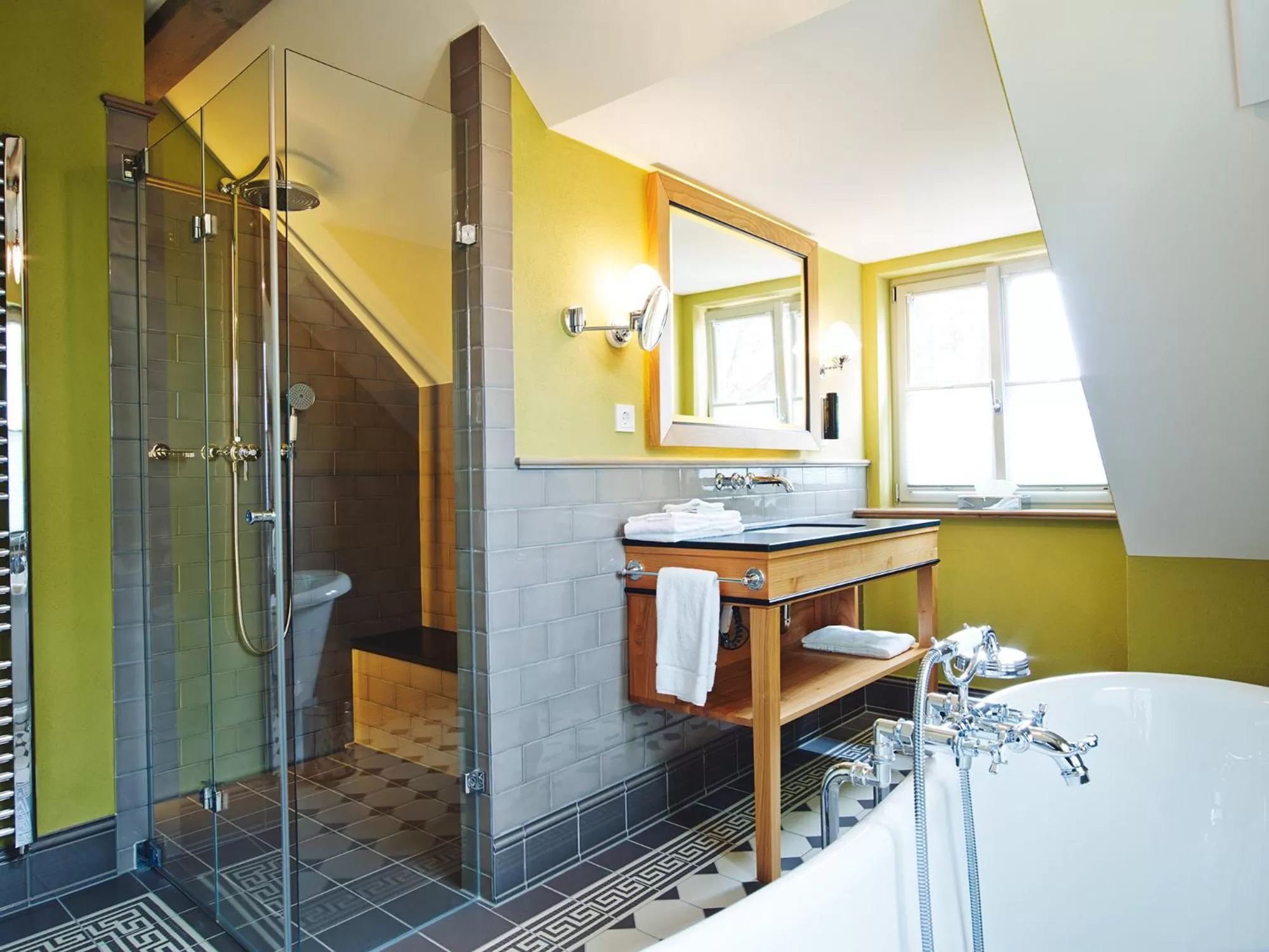 Bathroom in Auberge de Temple