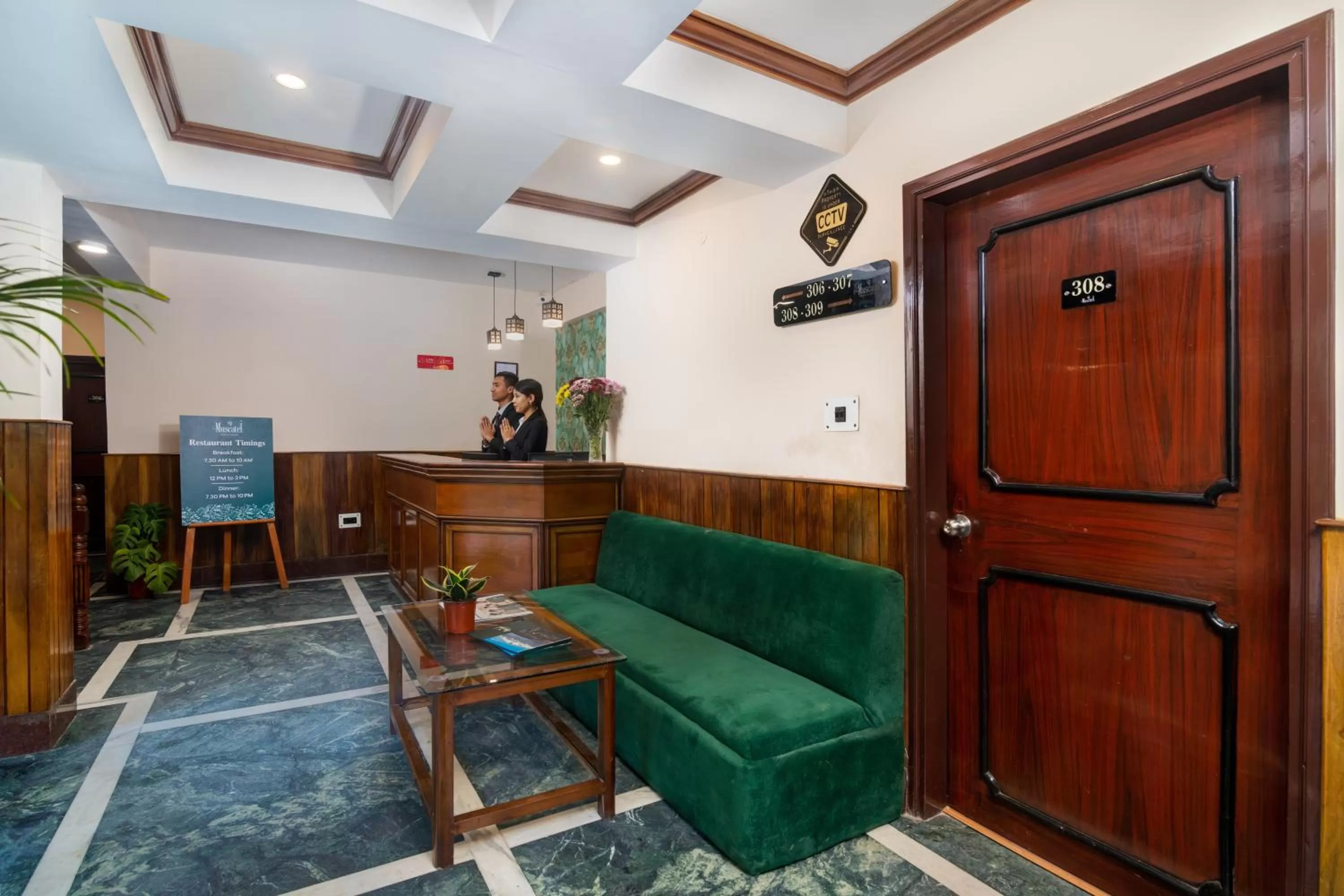 Lobby or reception in Muscatel Roma - 400 Mts from Mall Road