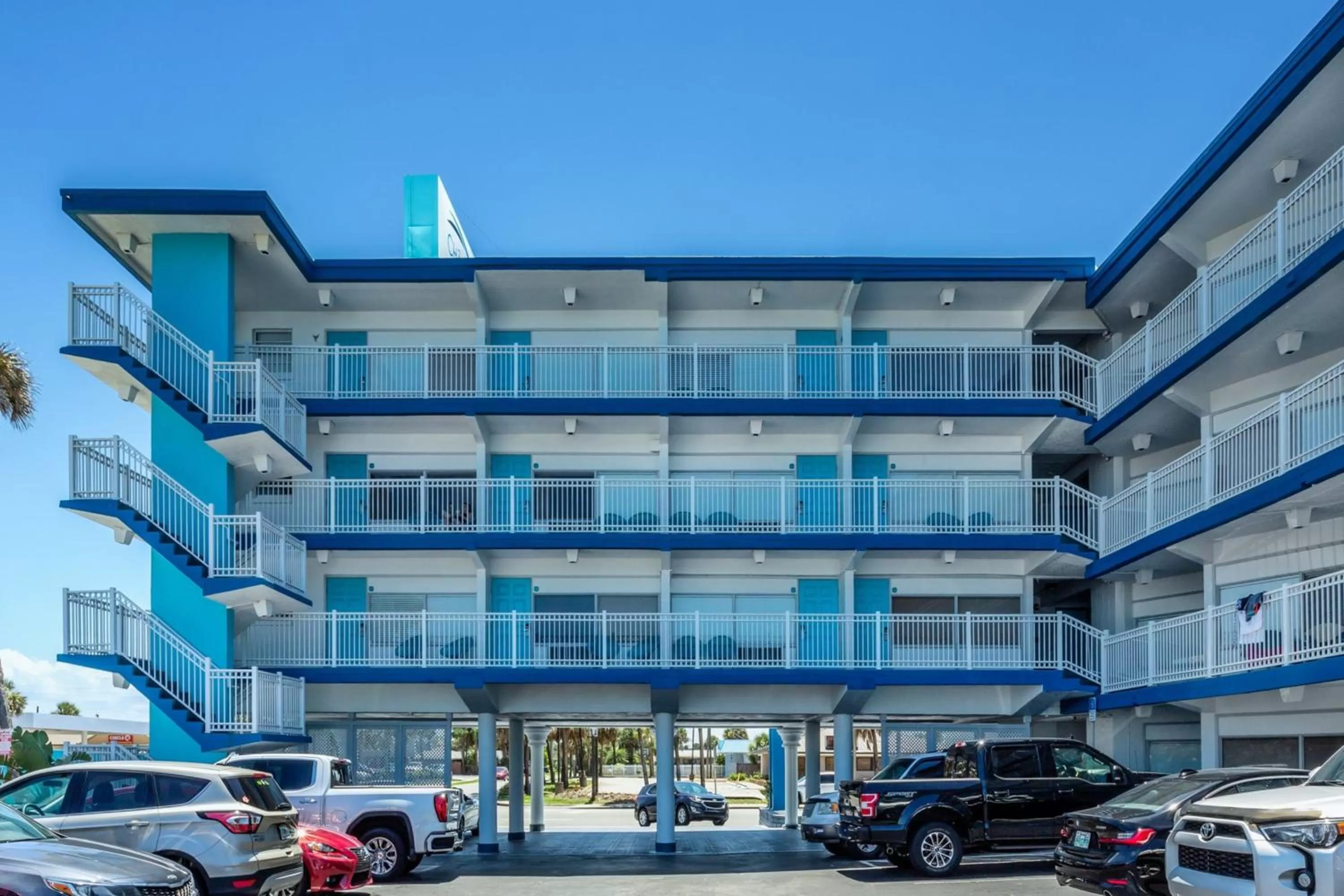 Property building in Chateau Mar Beach Resort