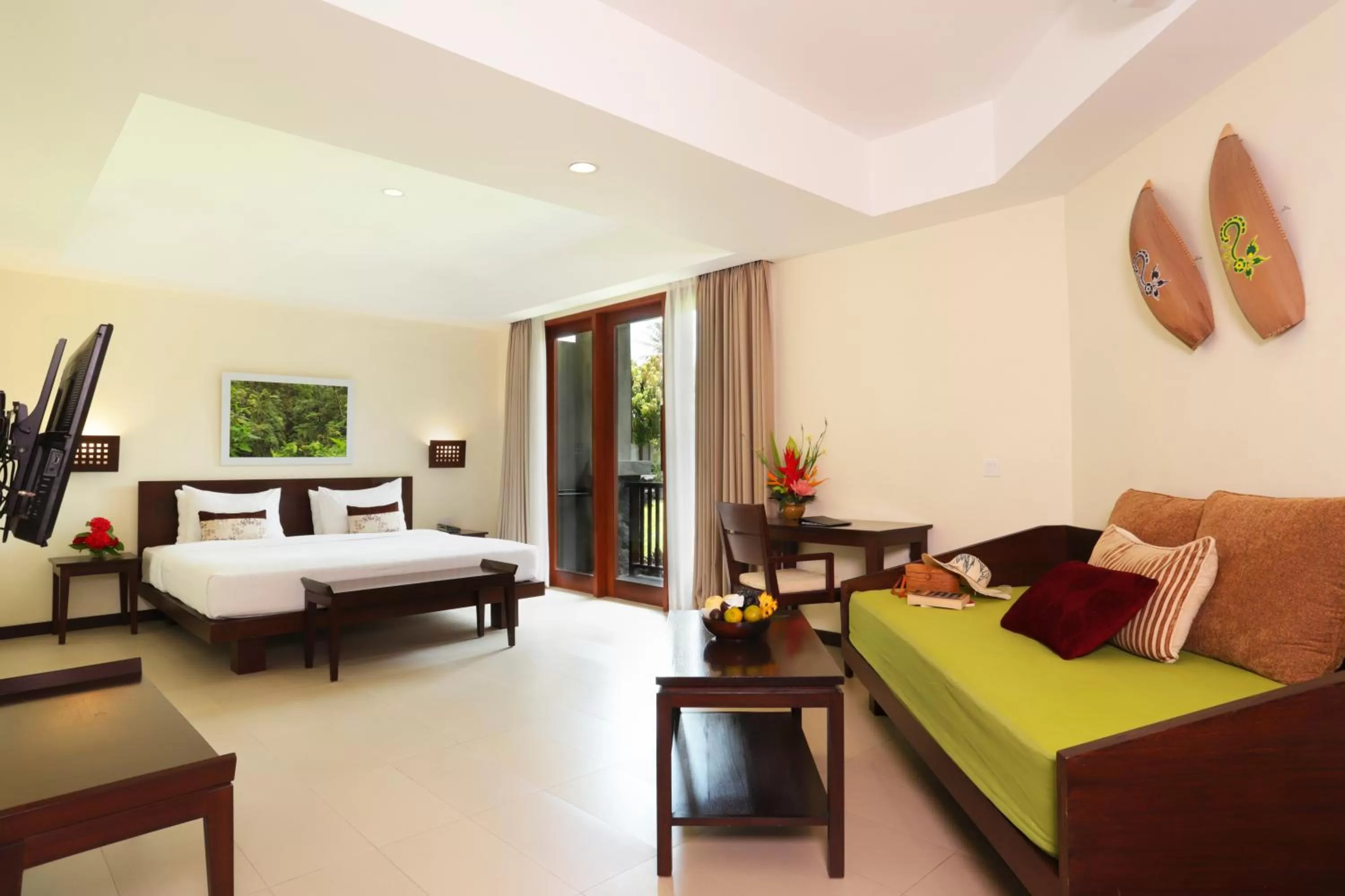 Property building, Bed in Ketapang Indah Hotel