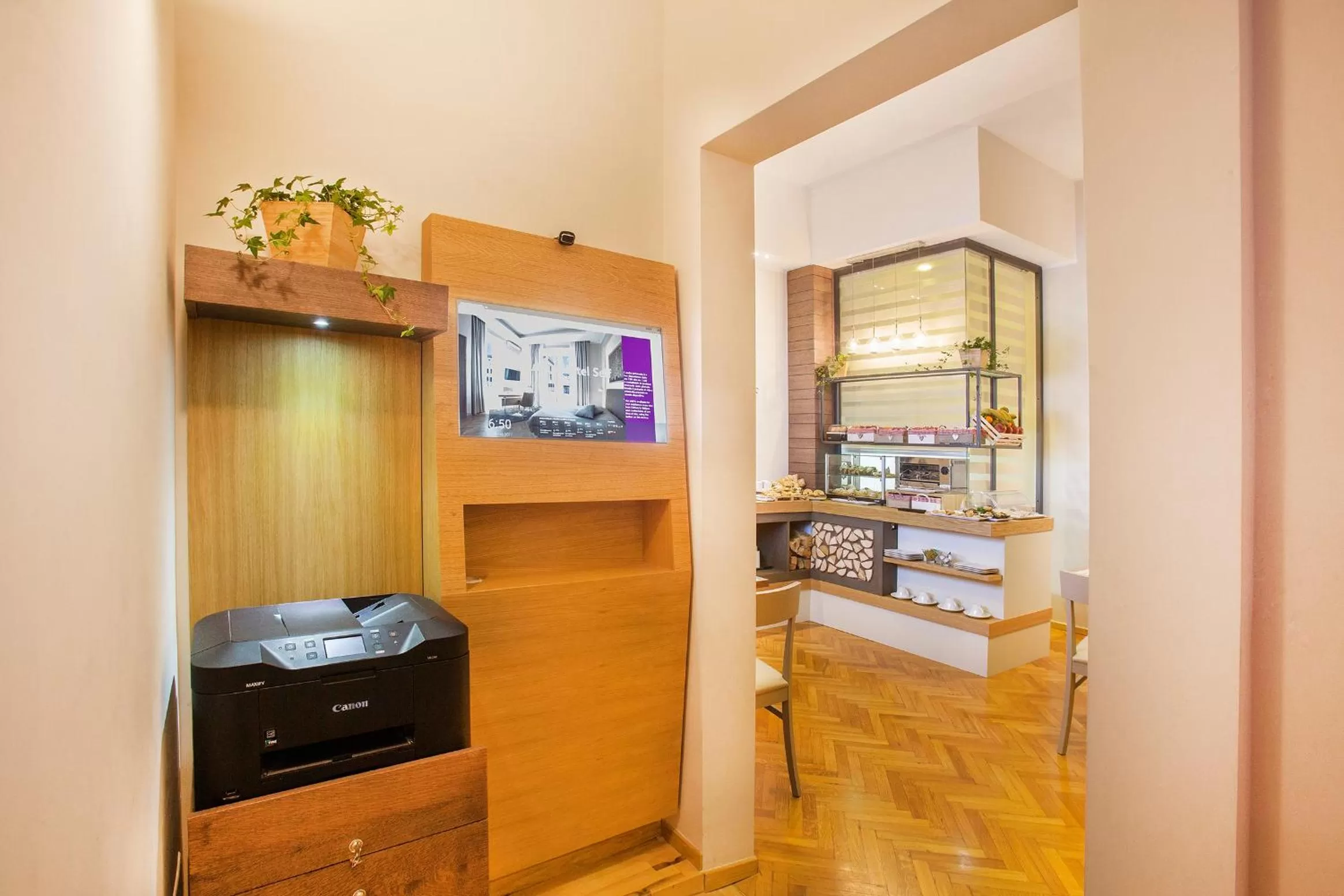 Lobby or reception in B&B Palazzo Depretis