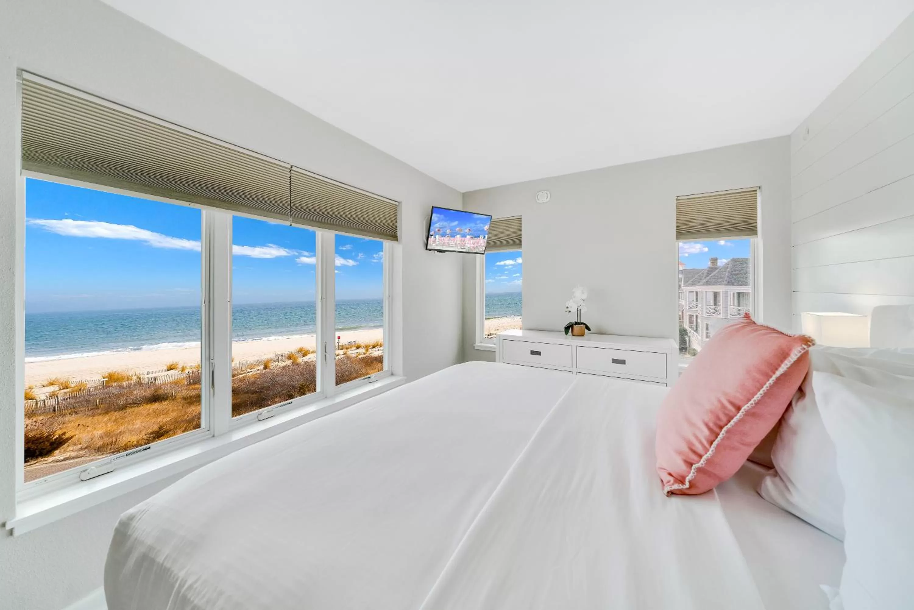 Bed in Montreal Beach Resort