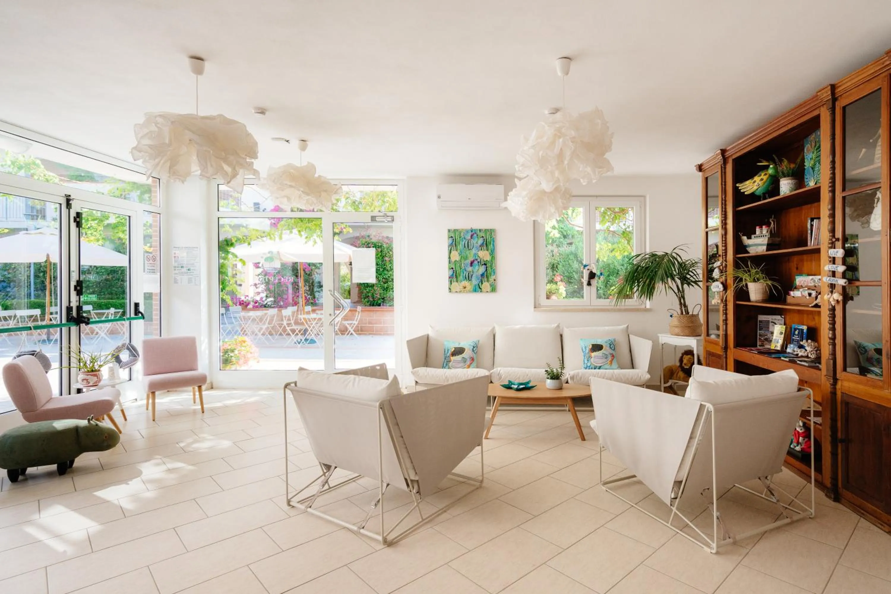 Lobby or reception in I Cinque Pini