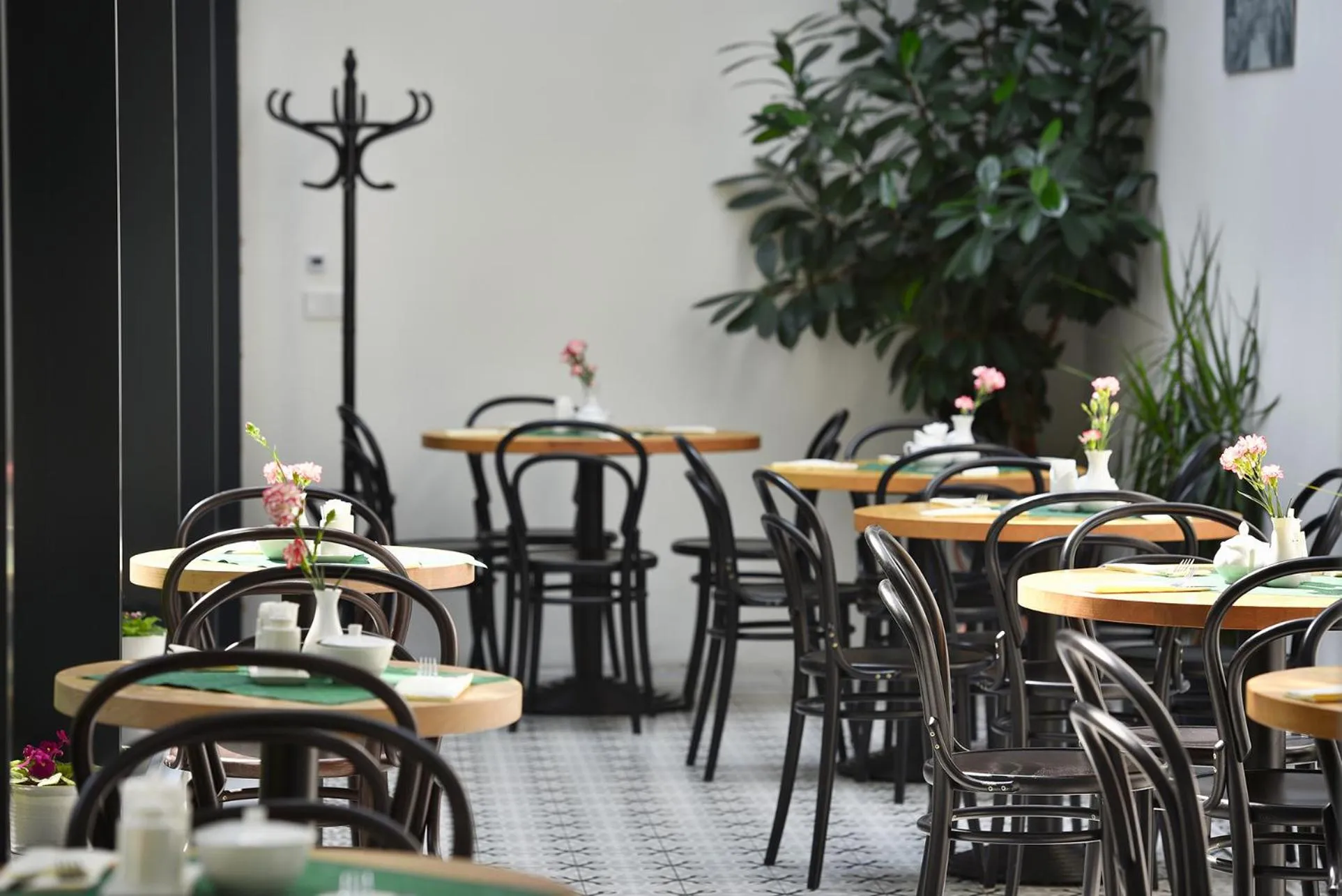 Breakfast in Hotel At the Green Grape