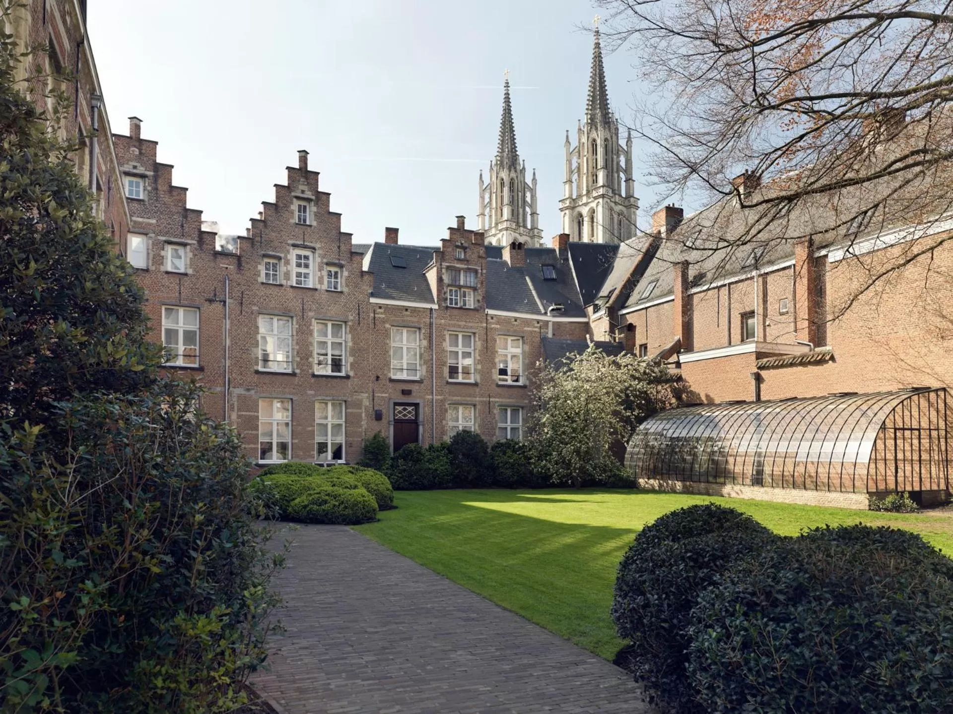 Property building in Botanic Sanctuary Antwerp - The Leading Hotels of the World