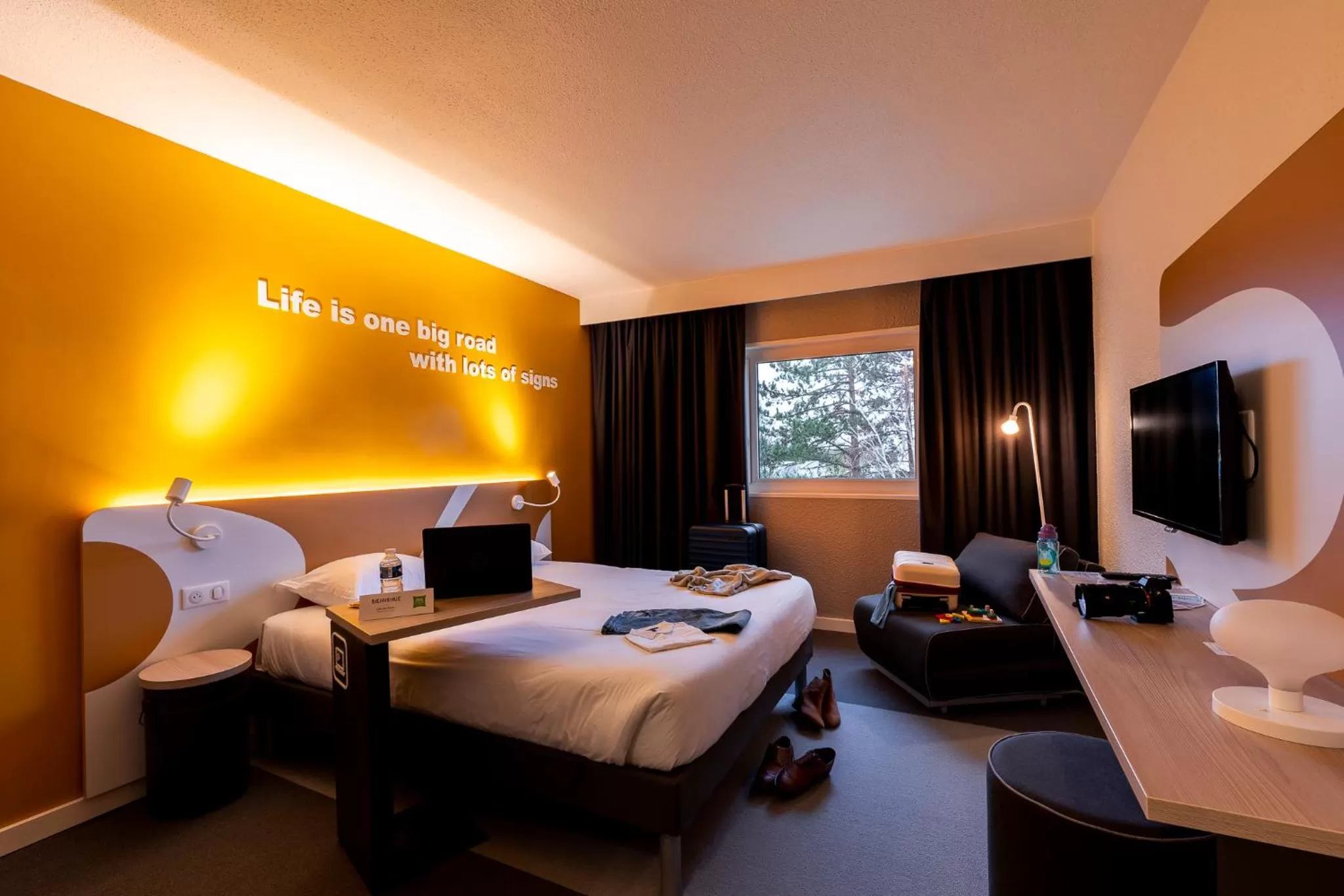Photo of the whole room, Bed in ibis Styles Beauvais