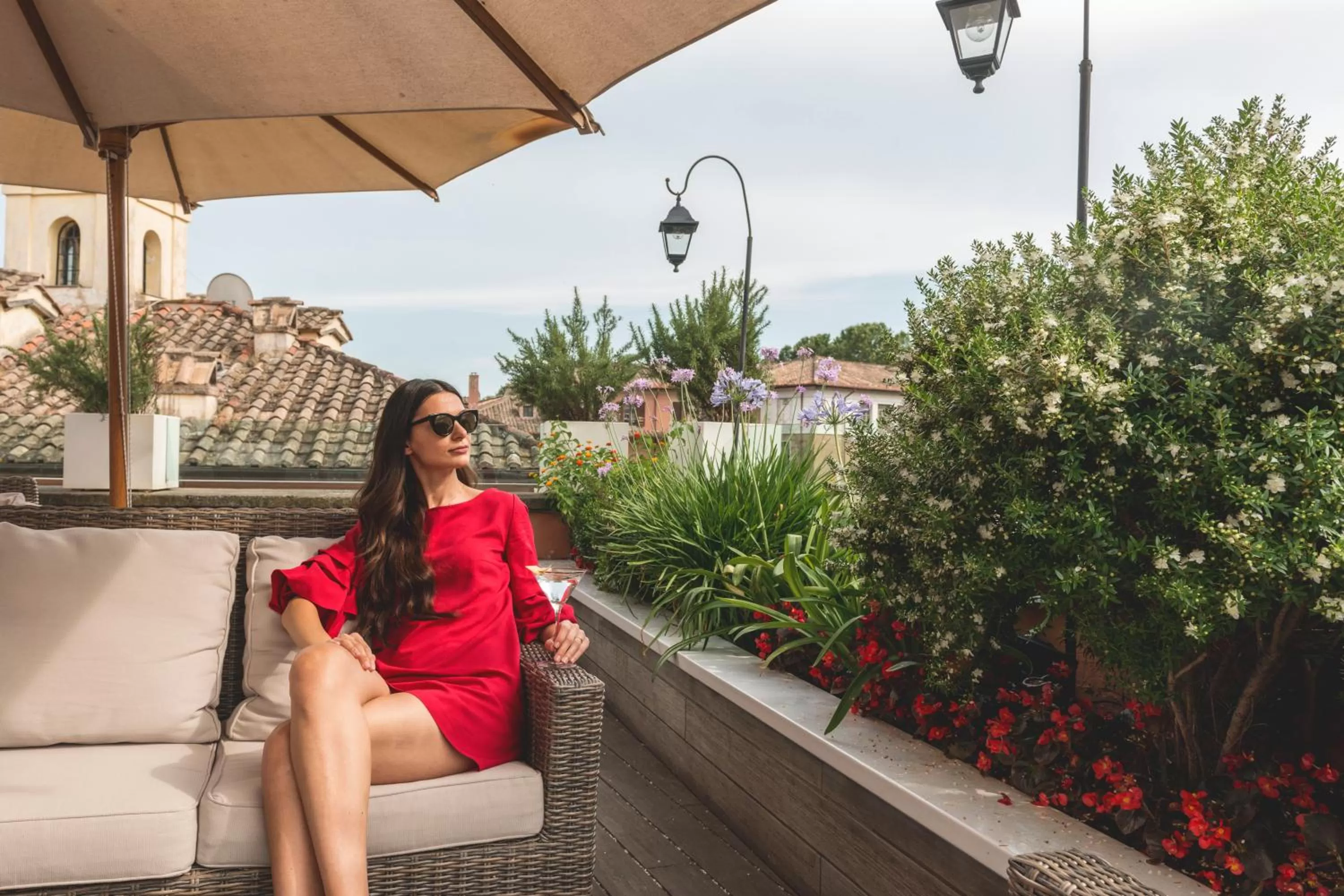 Balcony/Terrace in DOM Hotel Roma - Preferred Hotels & Resorts