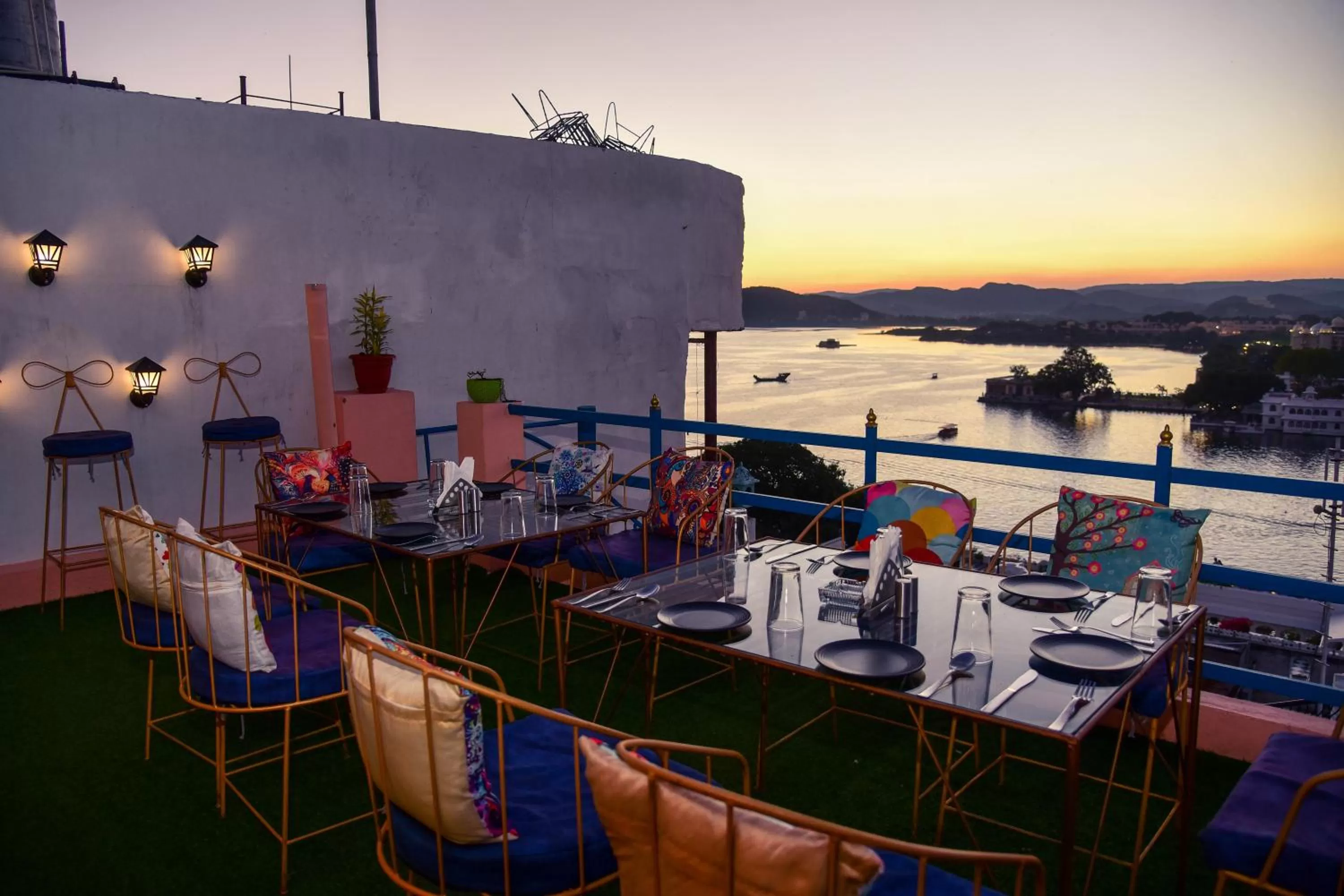 Lake view in Hotel Casa by the lake