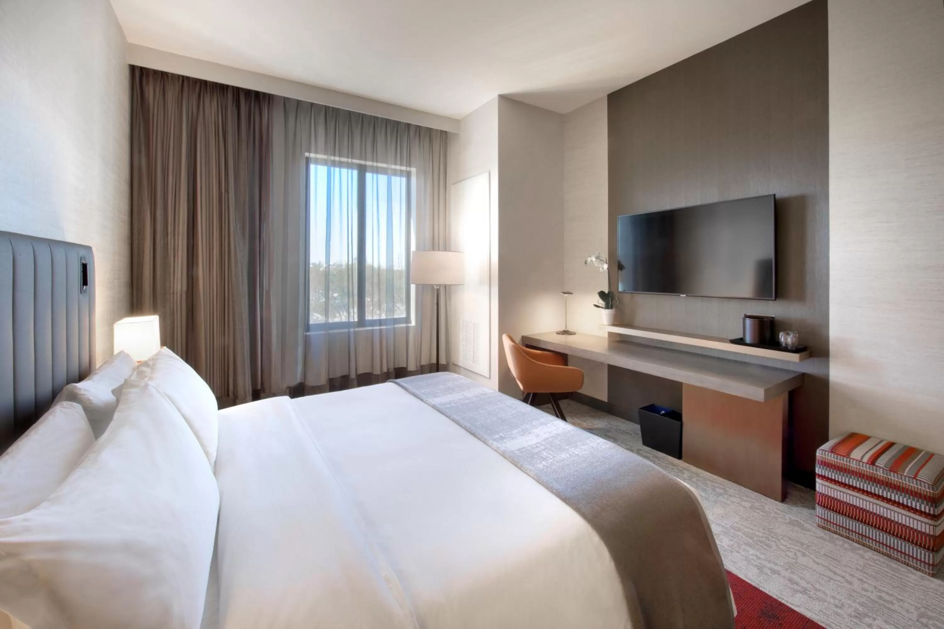 Bed in THesis Hotel Miami Coral Gables, Curio Collection by Hilton