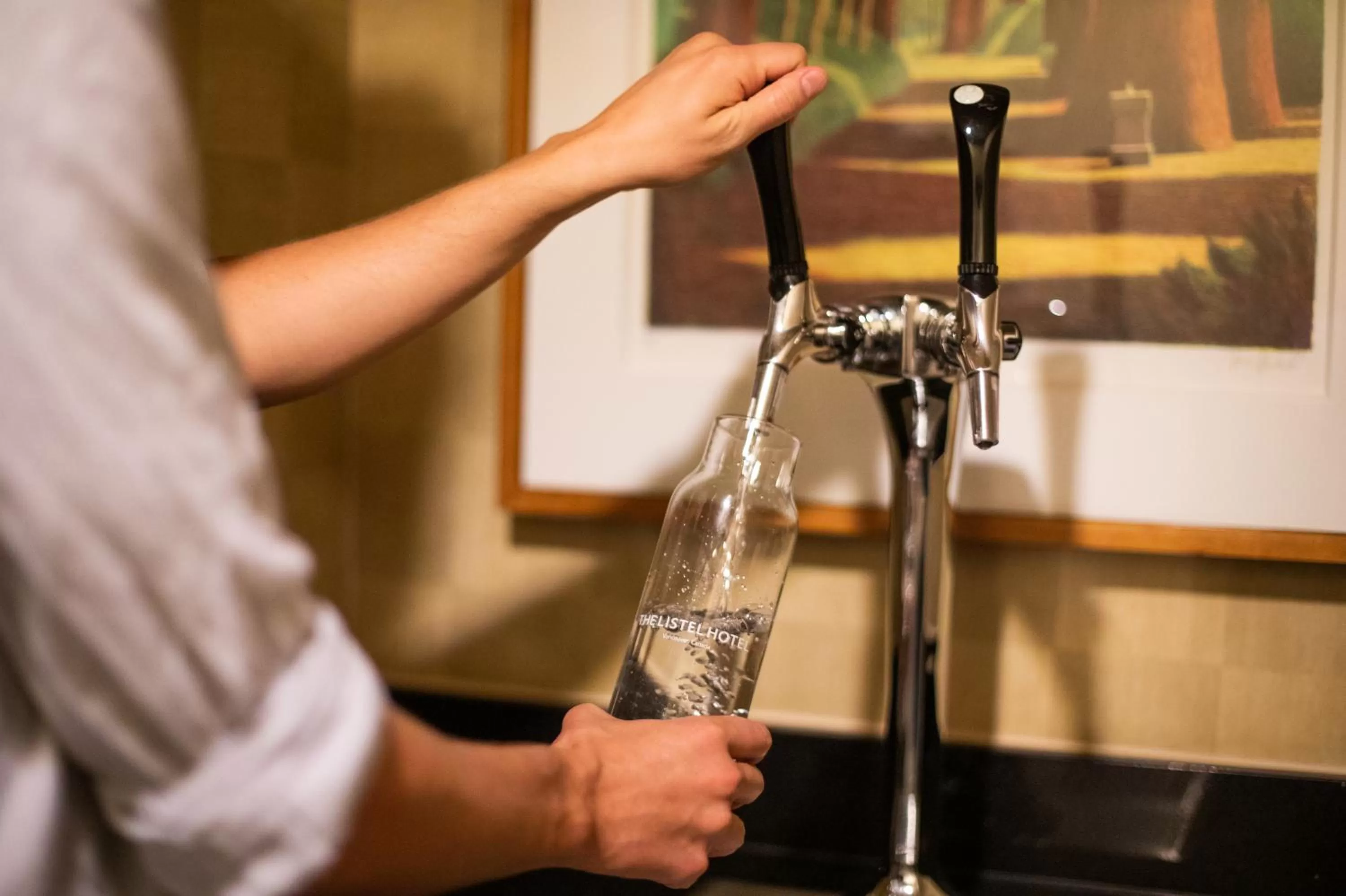 On site in The Listel Hotel Vancouver