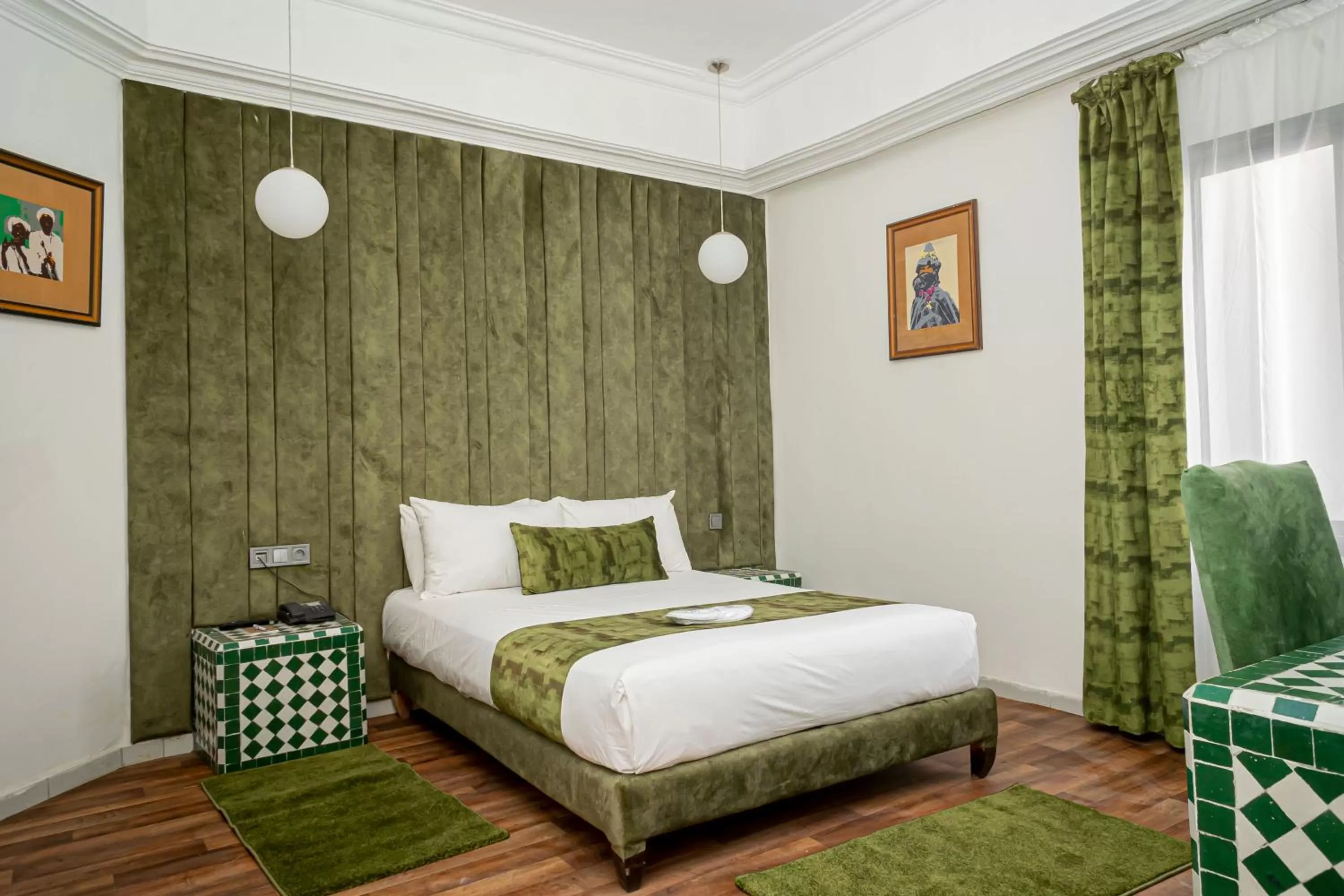 Bed in Hotel Majestic