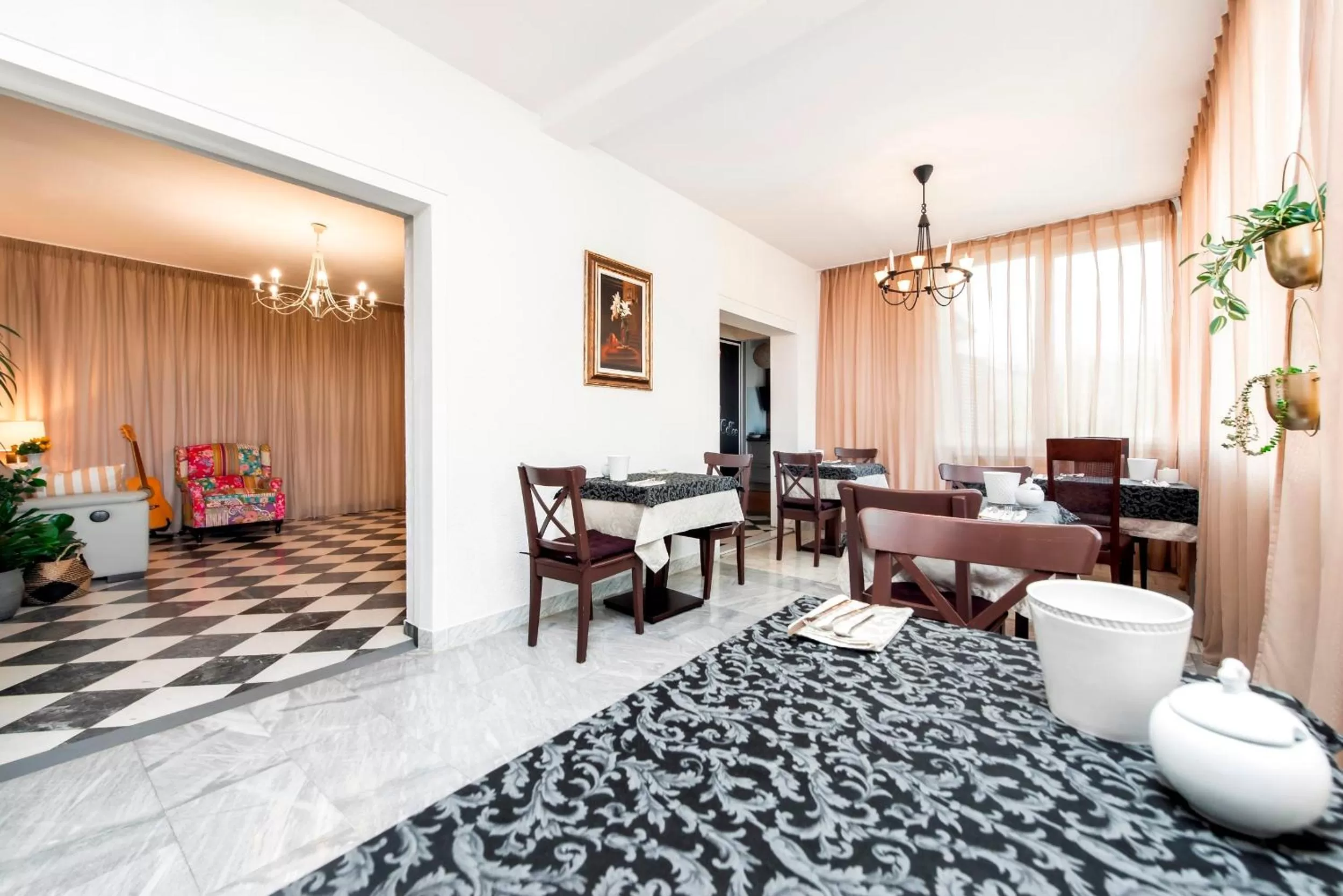 Seating area in Villa B&B Marina & Parking Free