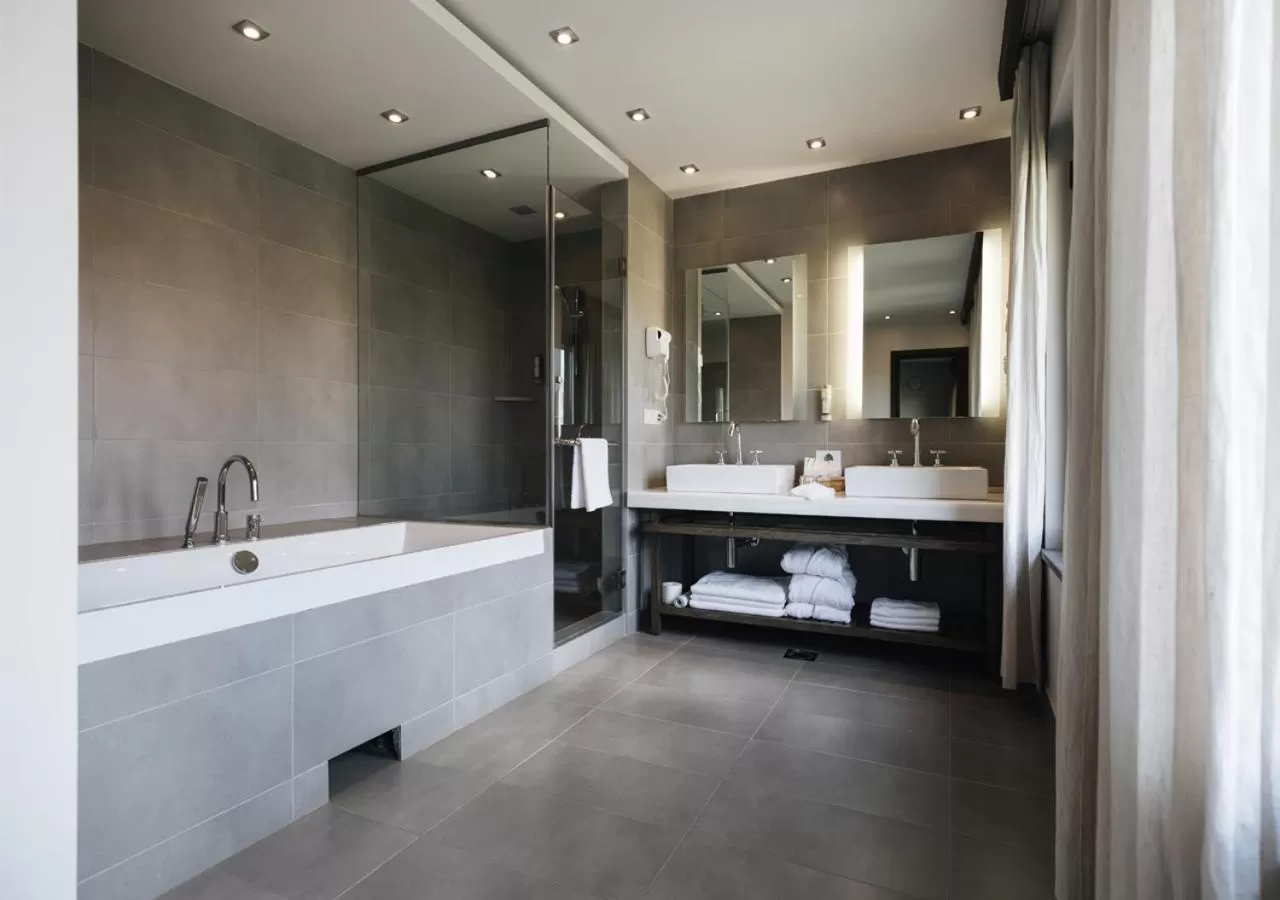 Shower in Tufenkian Historic Yerevan Hotel