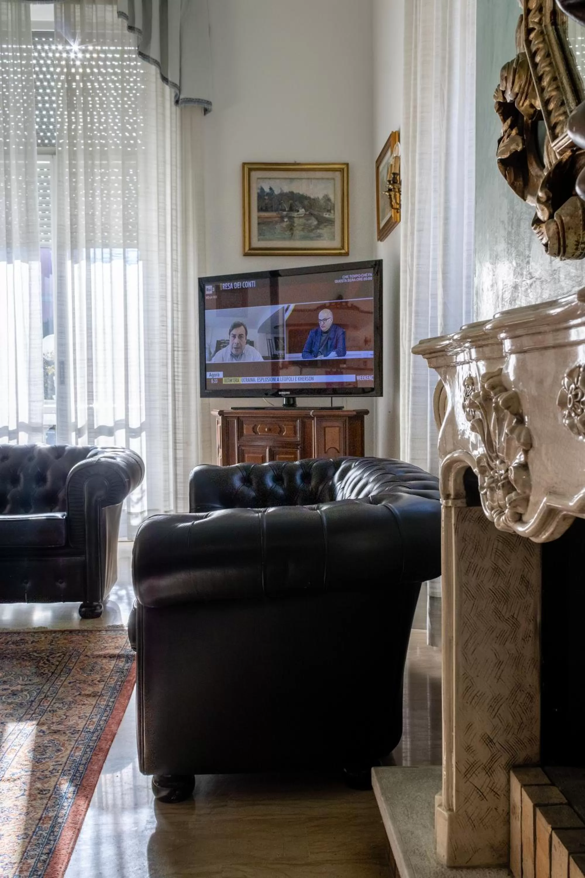 Lobby or reception in Esedra Hotel