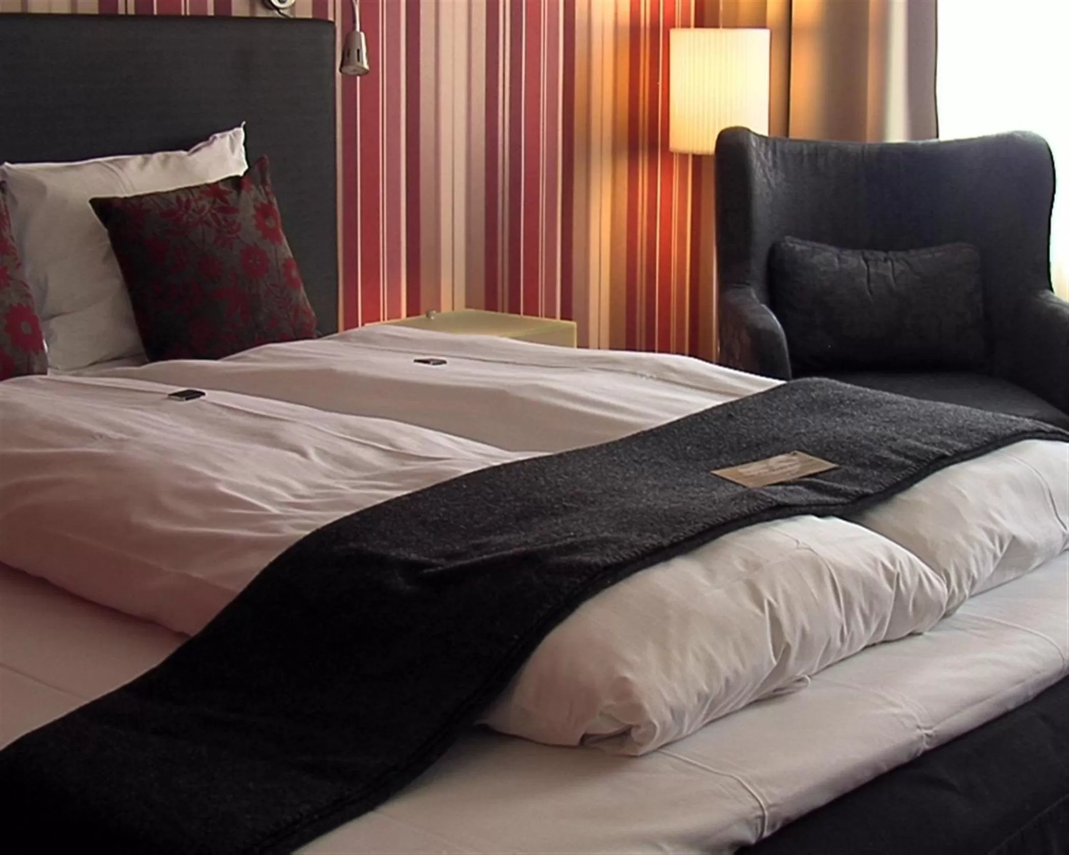 Bed in First Hotel Witt