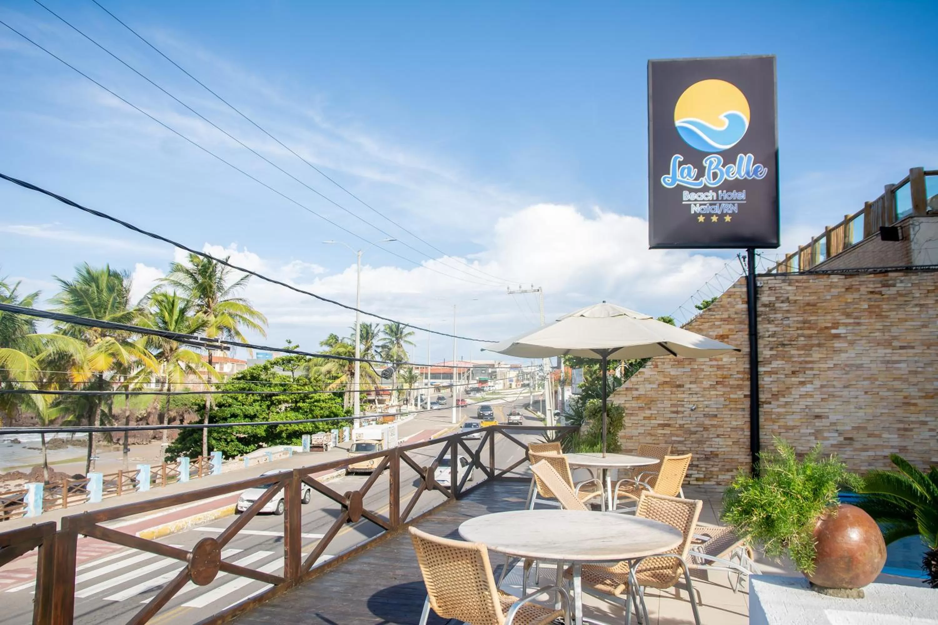 Balcony/Terrace in La Belle Beach Hotel