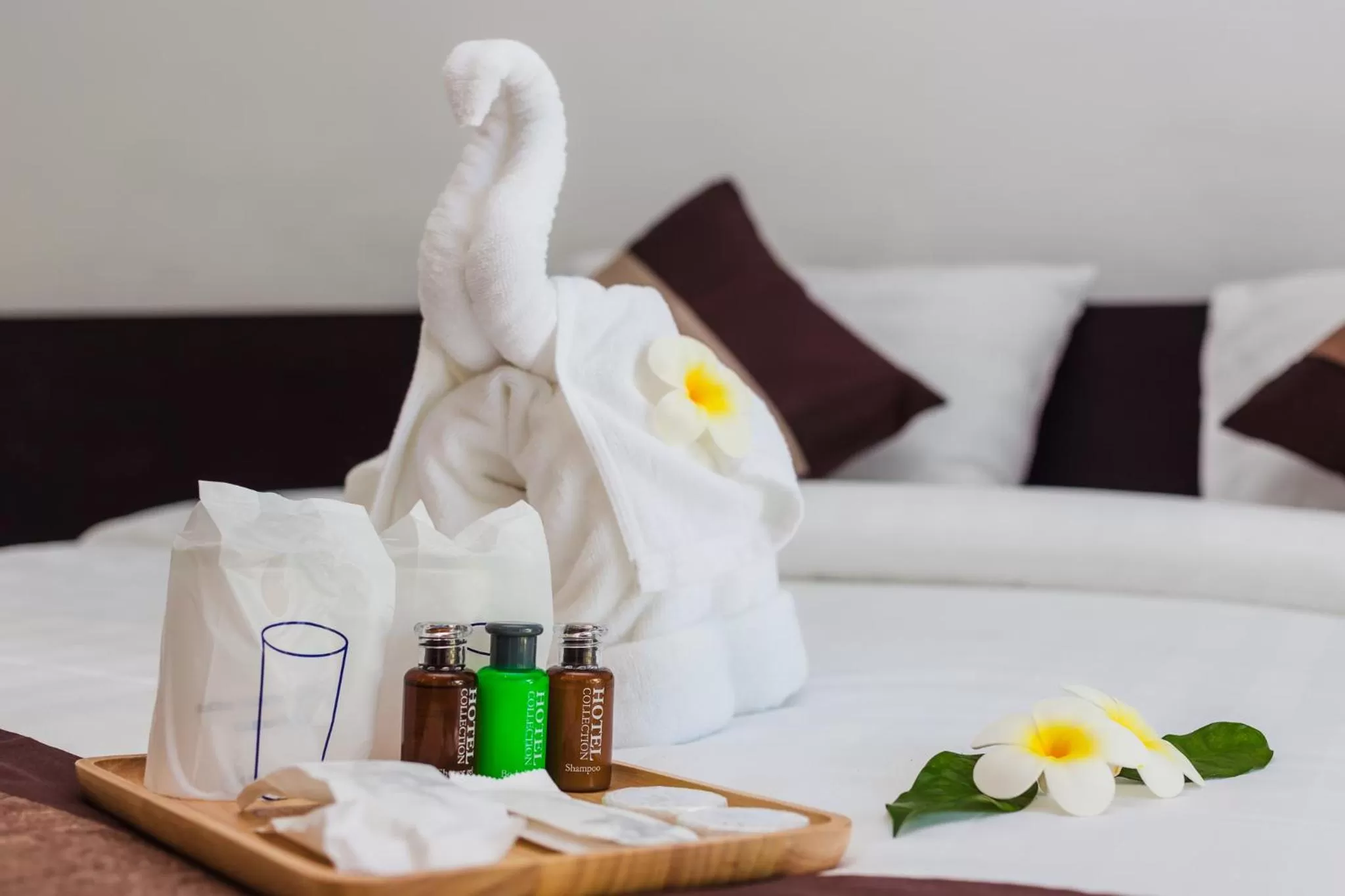 Bed in The Retreat Khaolak Resort - SHA Extra Plus