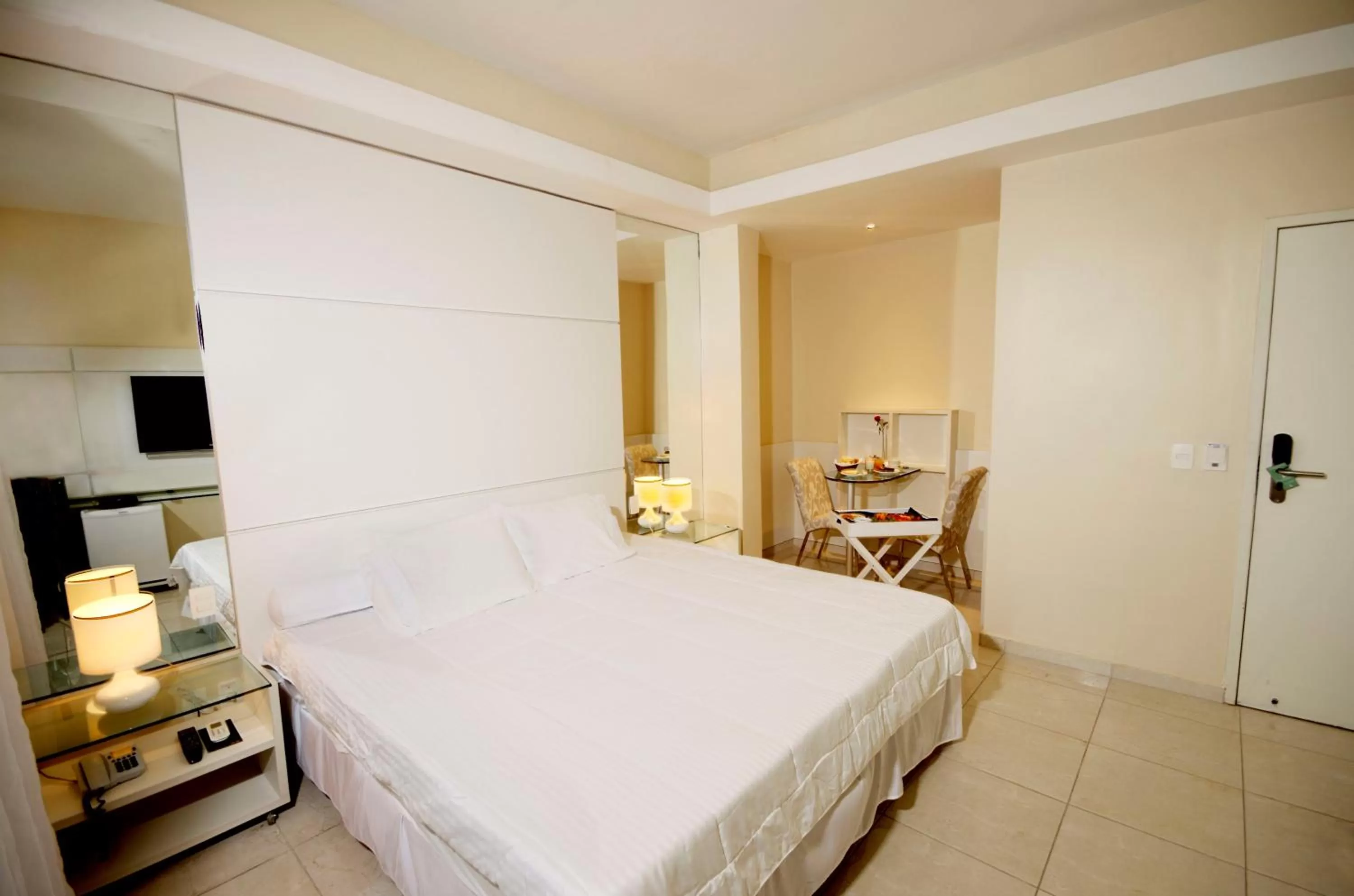 Bedroom, Bed in Hotel Jangadeiro