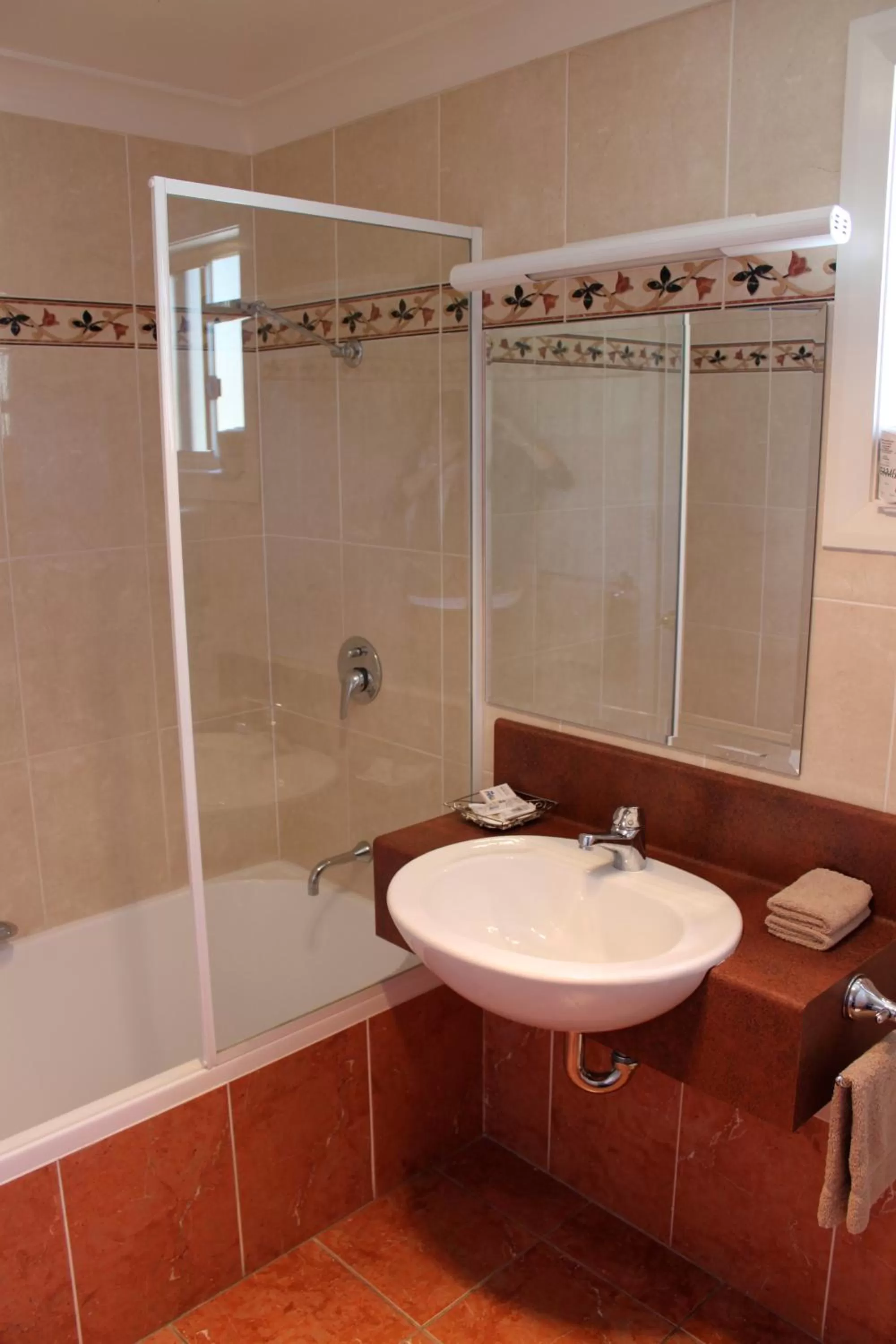 Bathroom in Willows Motel