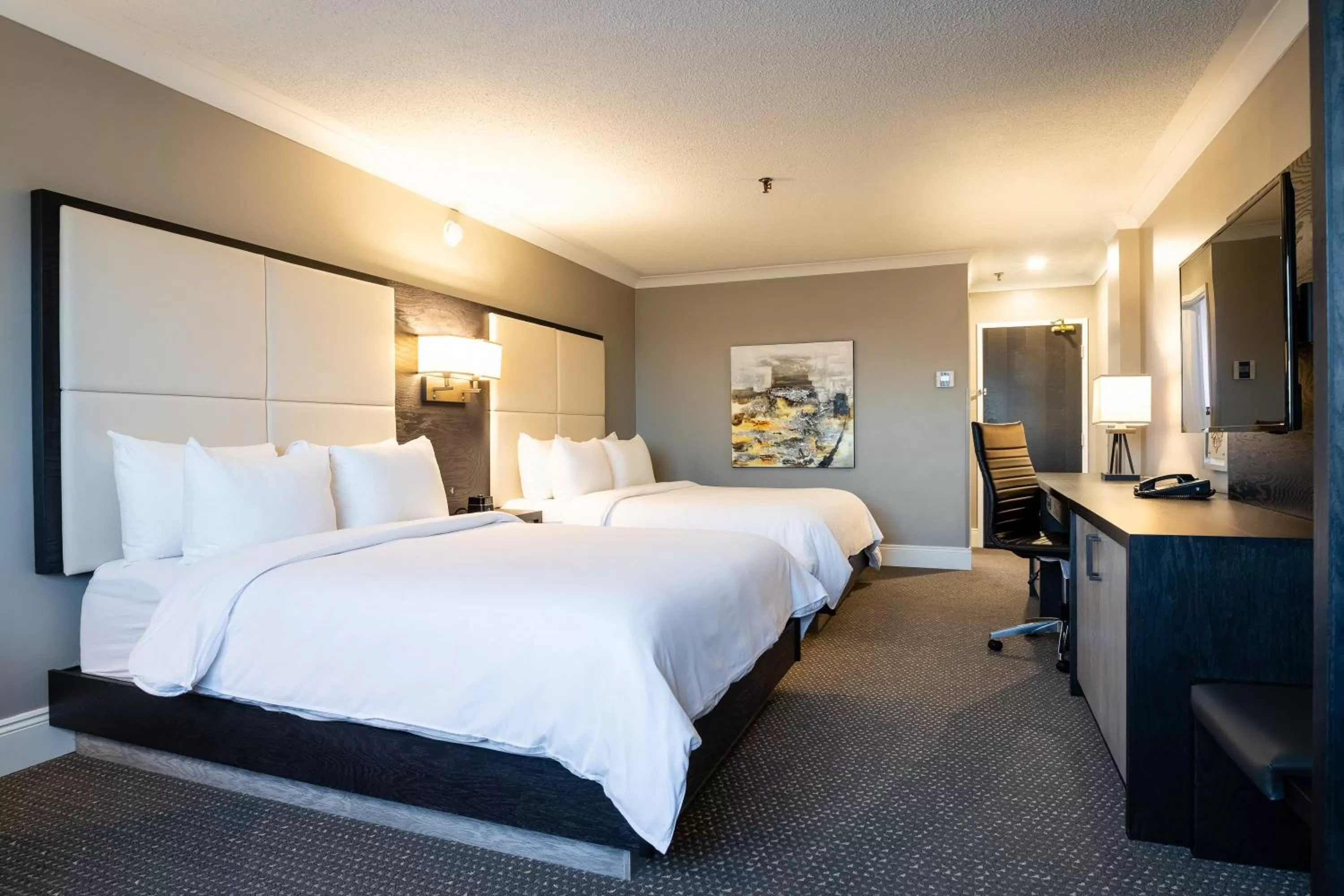 Photo of the whole room, Bed in Crowne Plaza Hotel Moncton Downtown by IHG