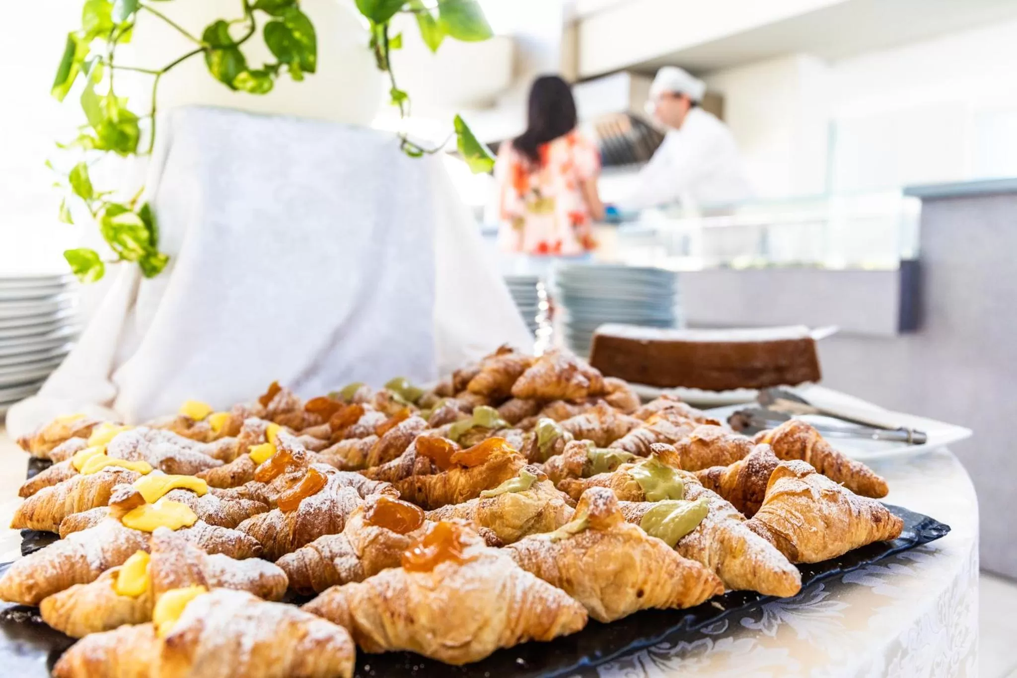 Breakfast in Victoria Palace Cefalù