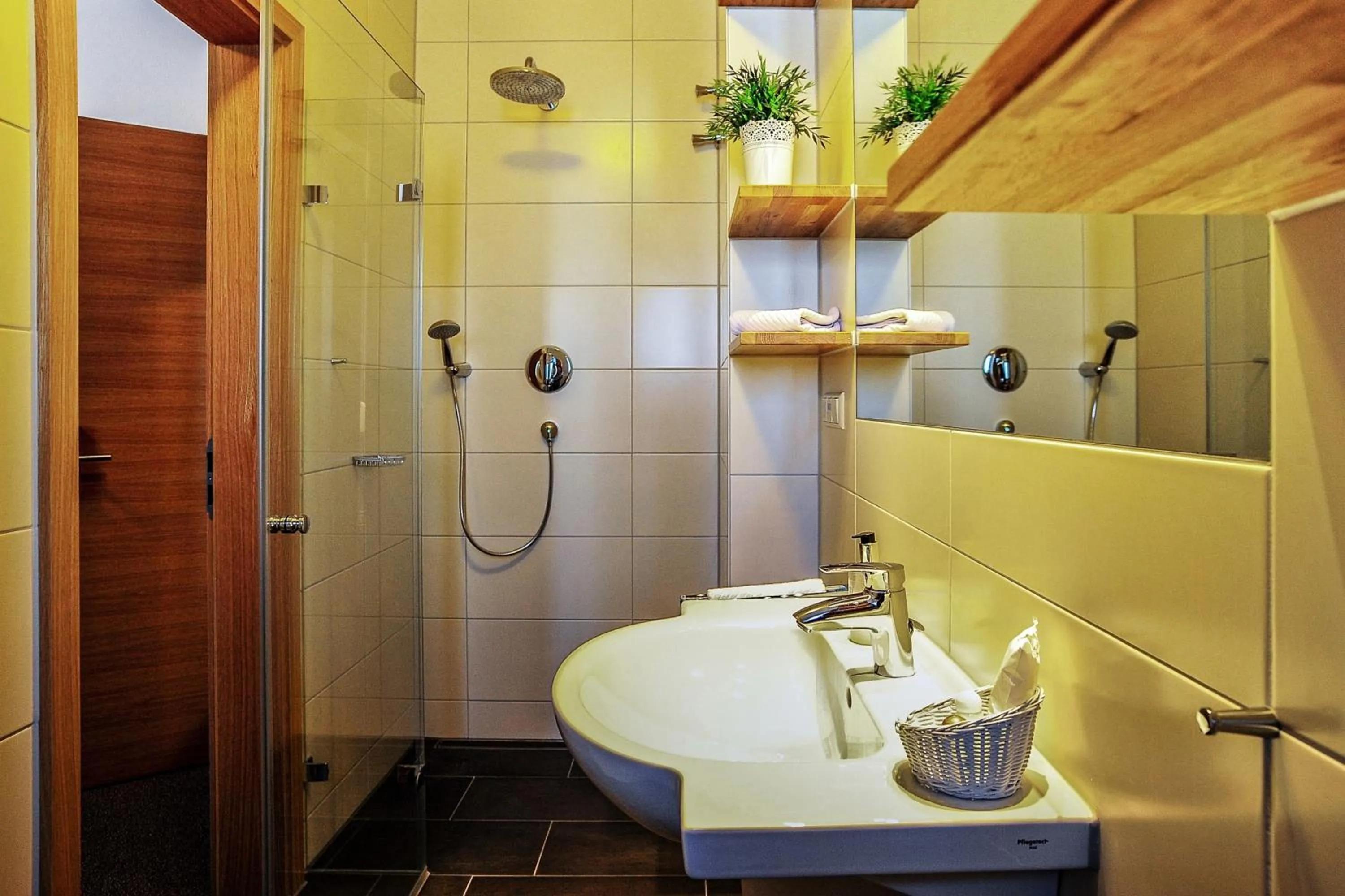 Shower in Gasthof Hotel Zum Hirsch***S