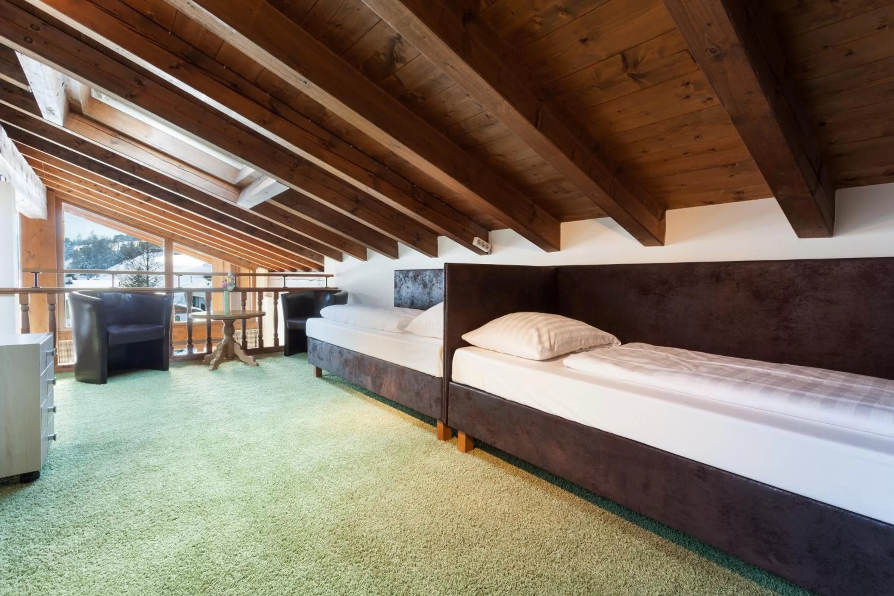 Bed in Sporthotel Cristall