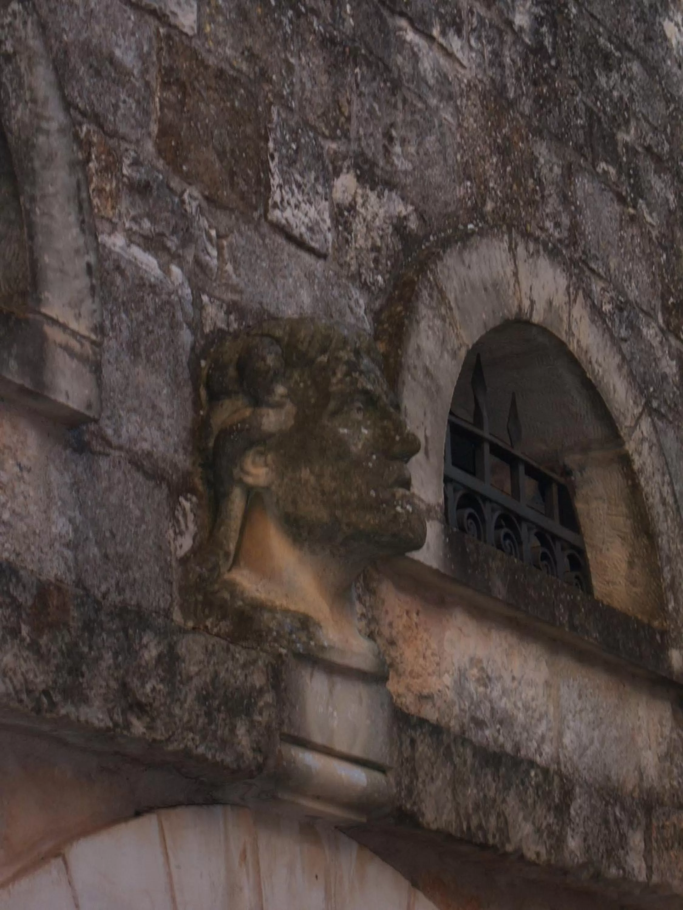 Decorative detail in Masseria Tolla