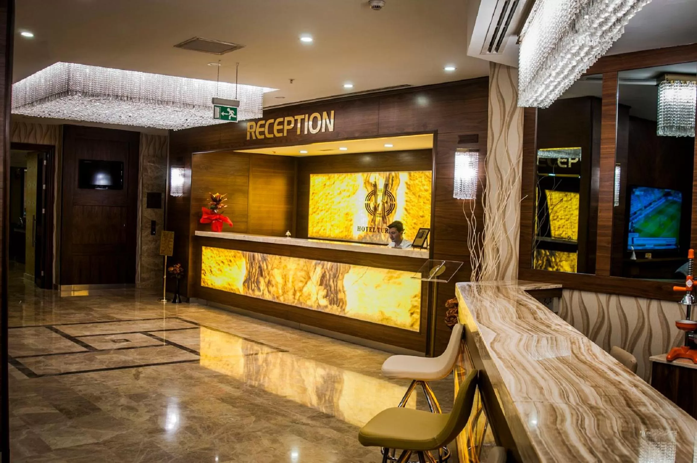 Lobby or reception in Grand Turkuaz Hotel