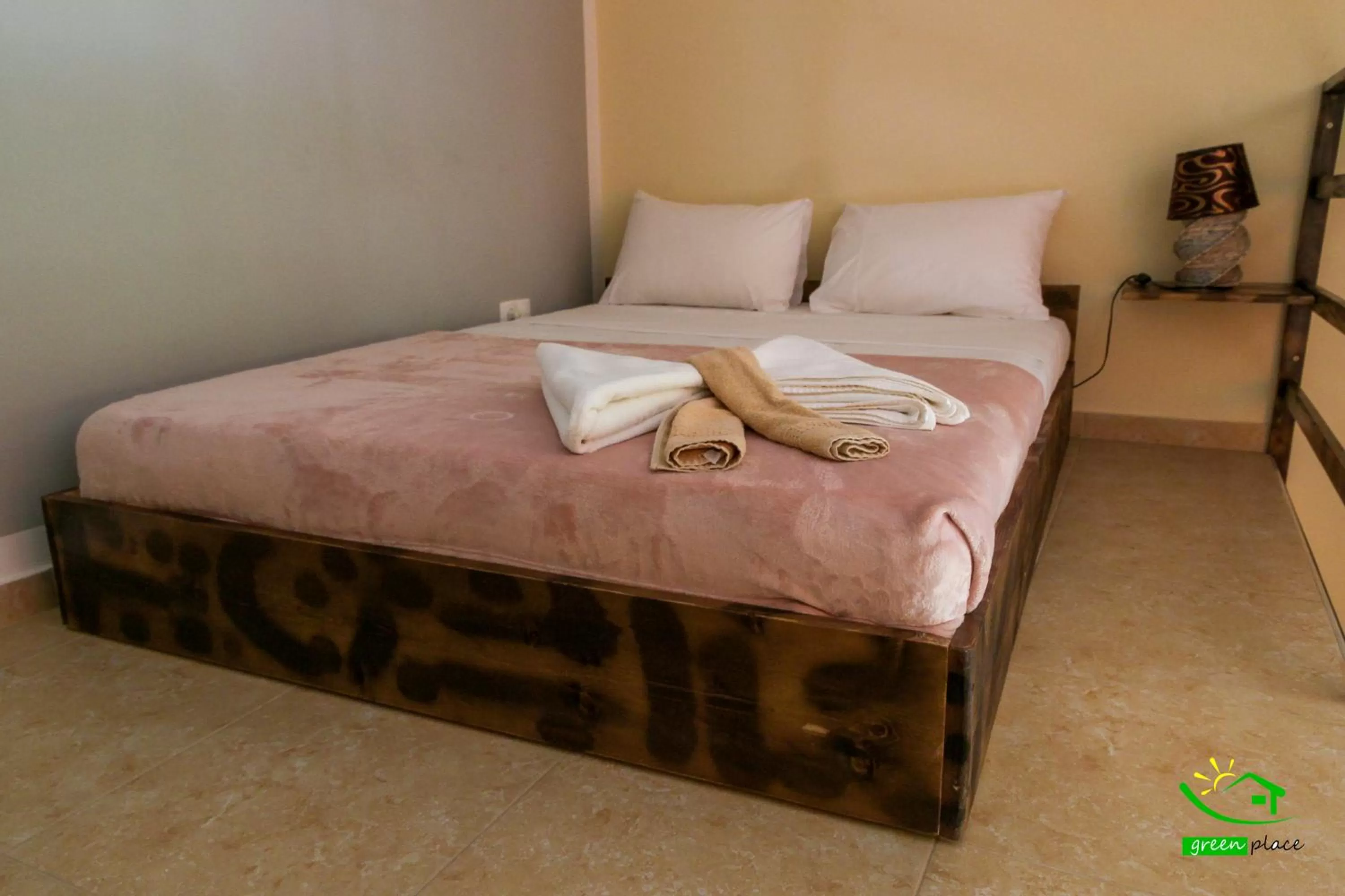 Bed in Pousada Green Place