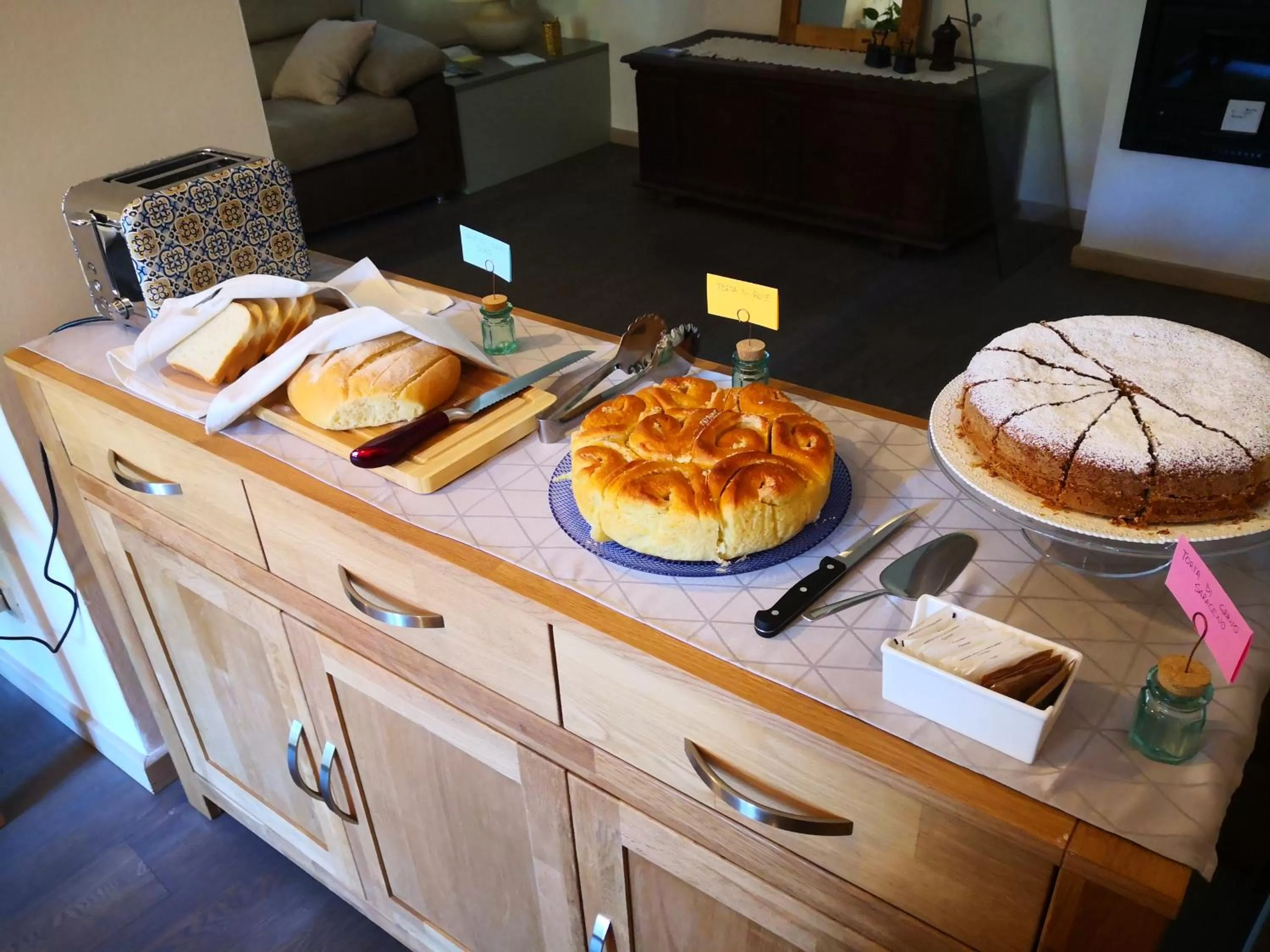 Buffet breakfast in B&B BARISEI