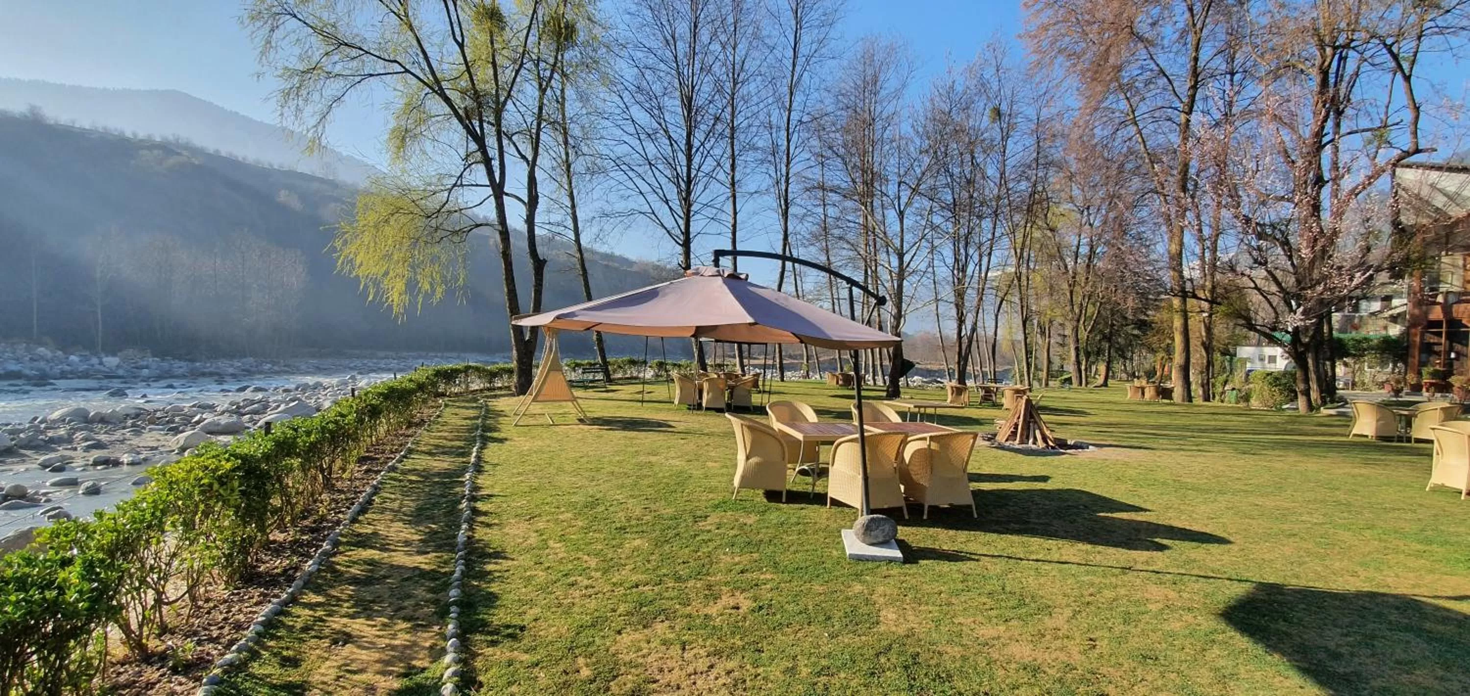 Garden in Span Resort and Spa, Manali