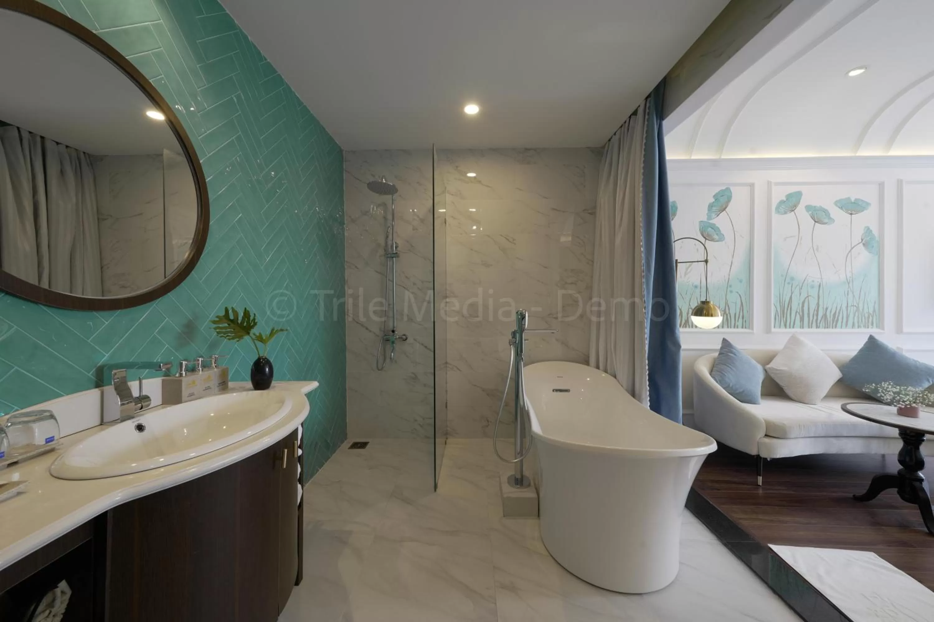 Bathroom in Lion King Hotel