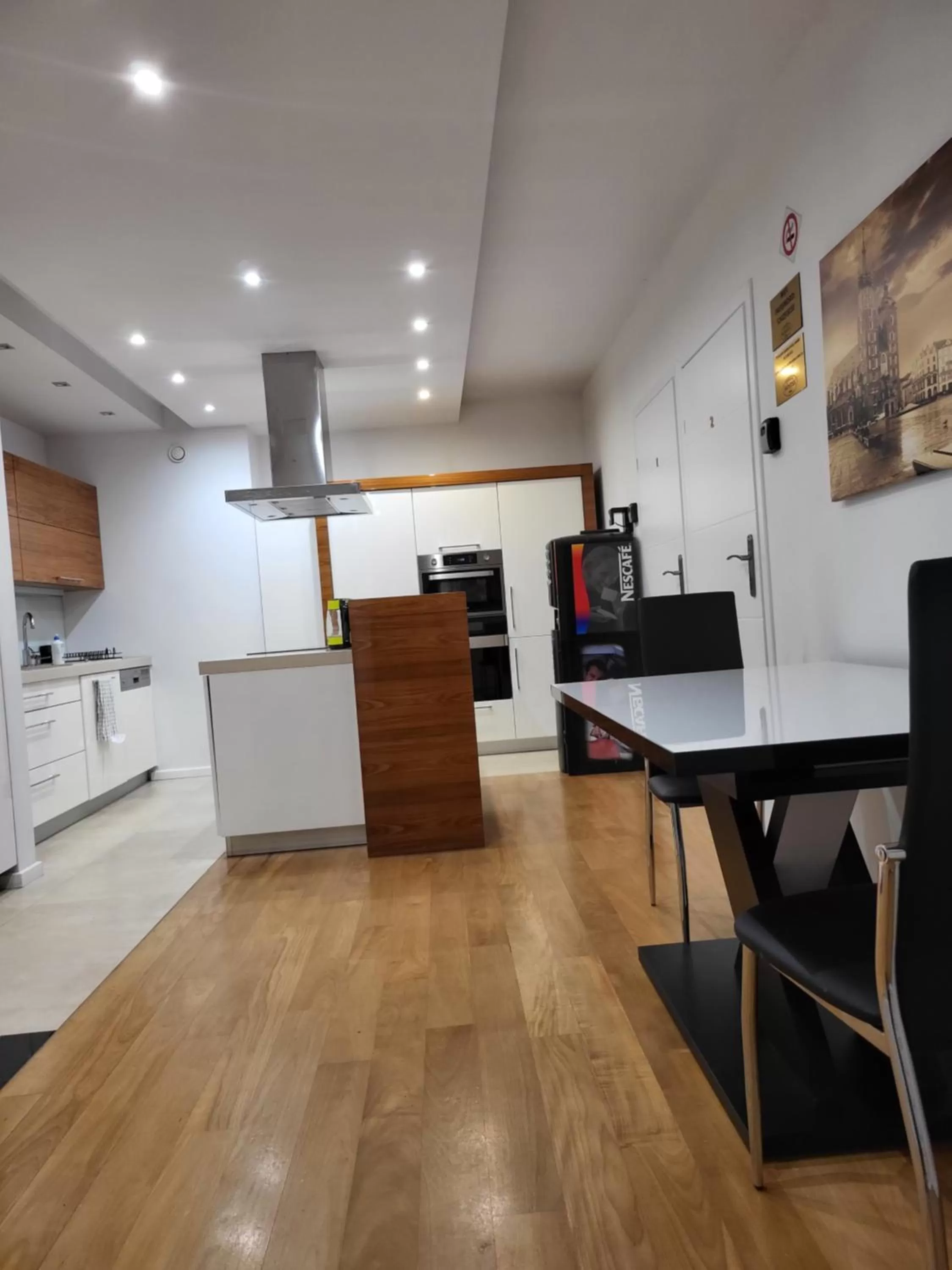 Kitchen or kitchenette, Kitchen/Kitchenette in Amber Hostel Szlak