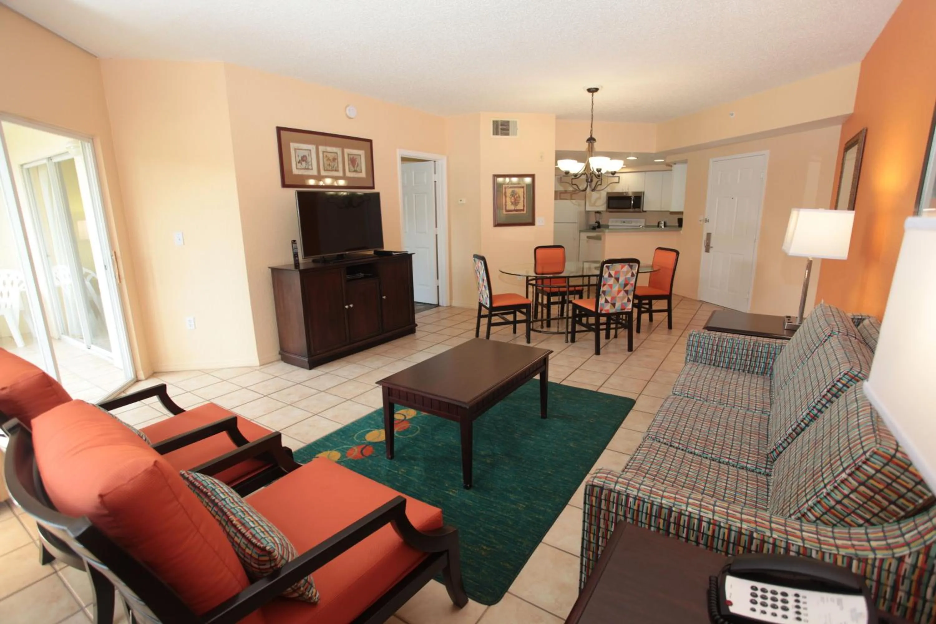 Deluxe King One Bedroom Suite, Nature View in Vacation Village Orlando, Celebration