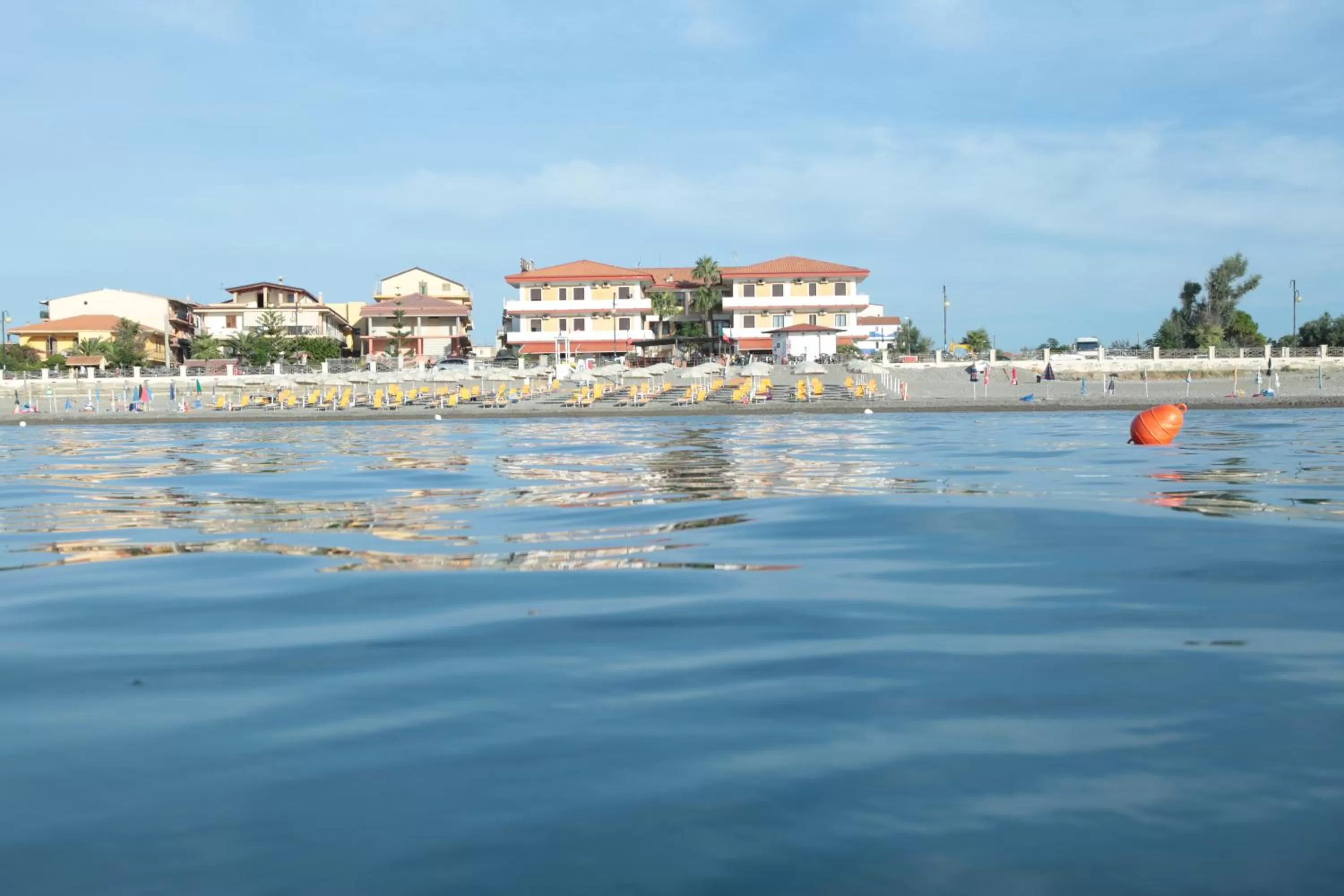 Beach in Hotel Miramare