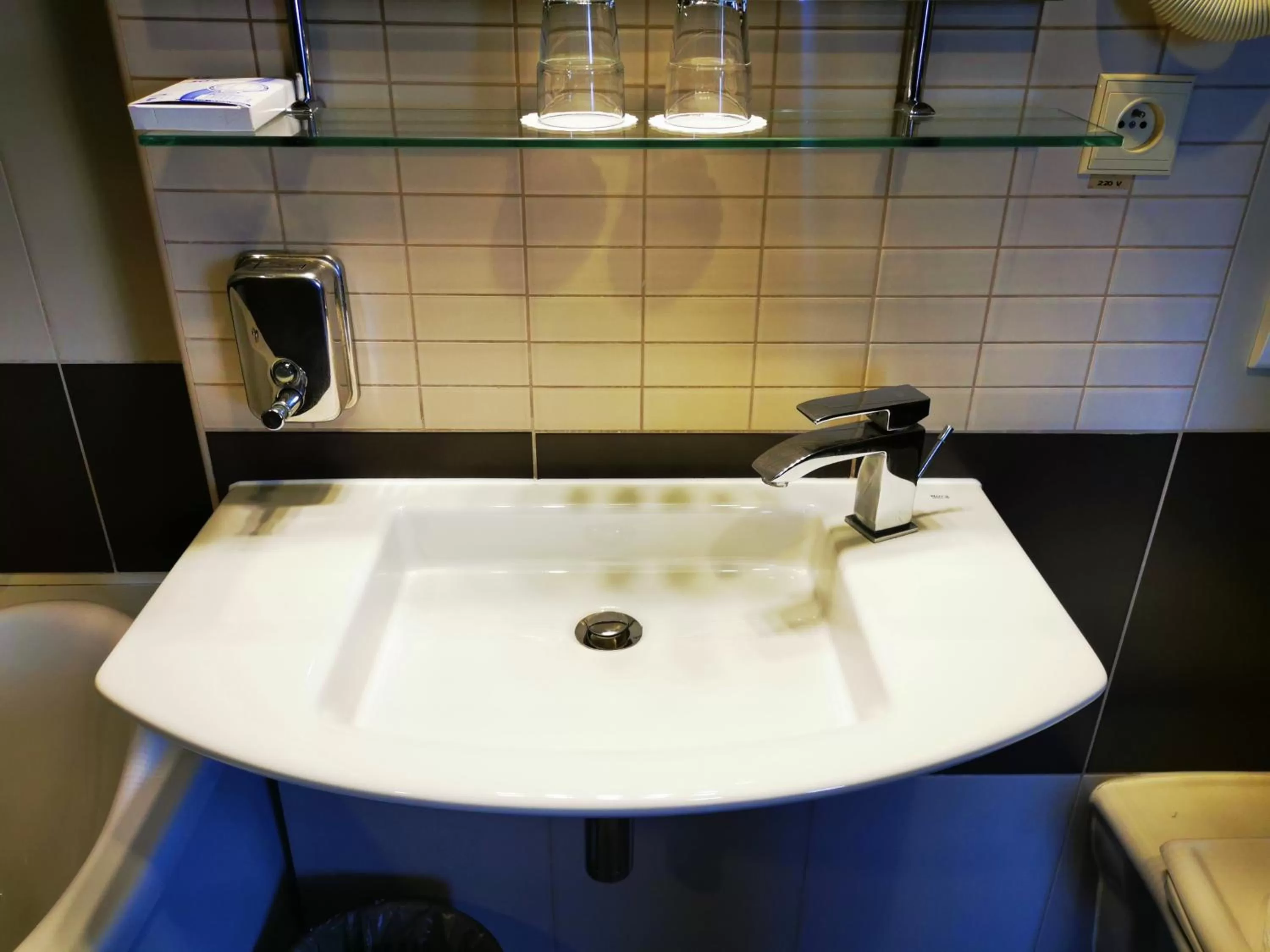 Bathroom in Hotel Ludmila