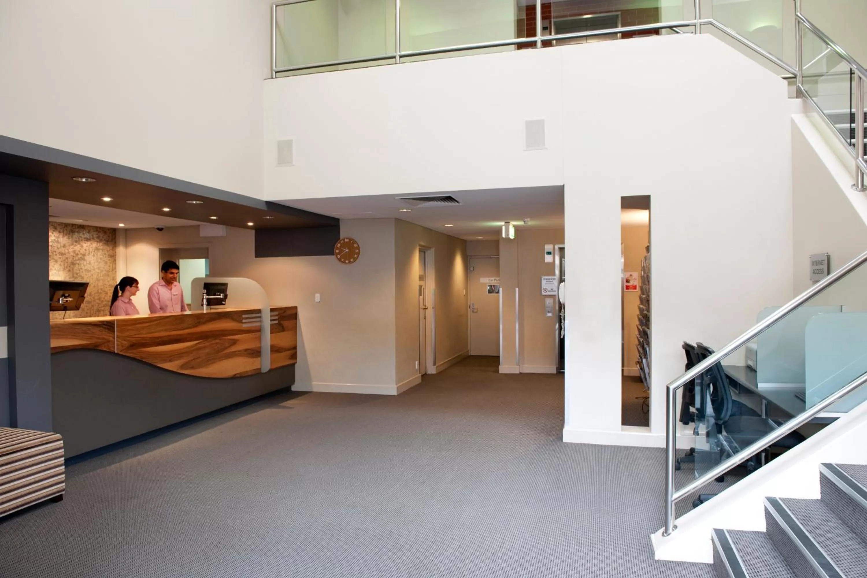 Lobby or reception in BreakFree Adelaide