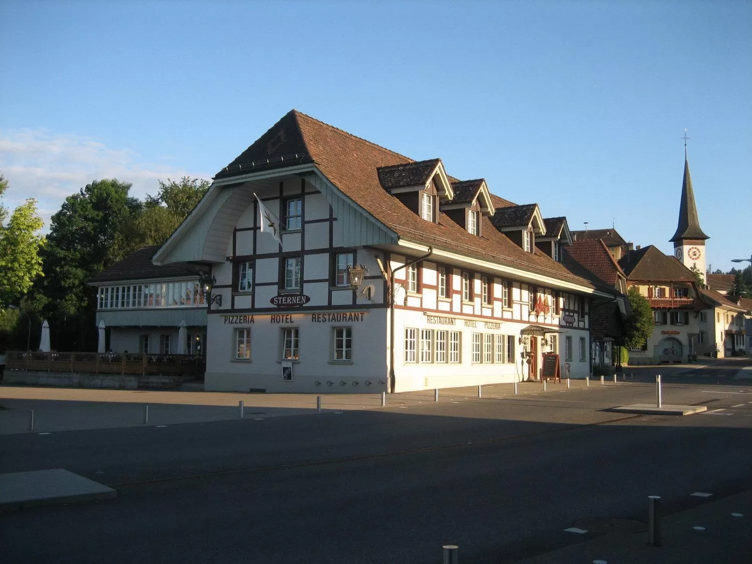 Property building in Hotel & Restaurant Sternen Köniz bei Bern