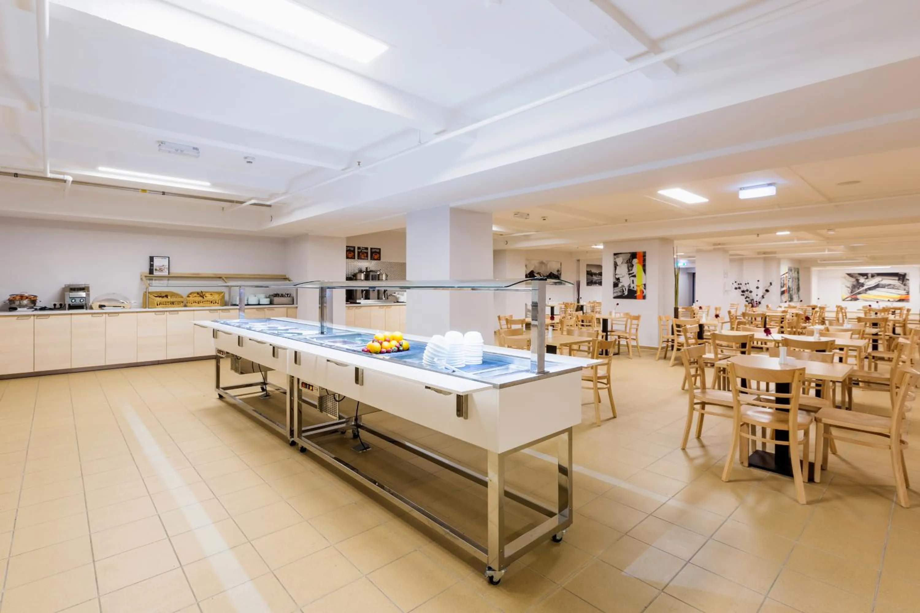 Buffet breakfast in a&o Salzburg Hauptbahnhof