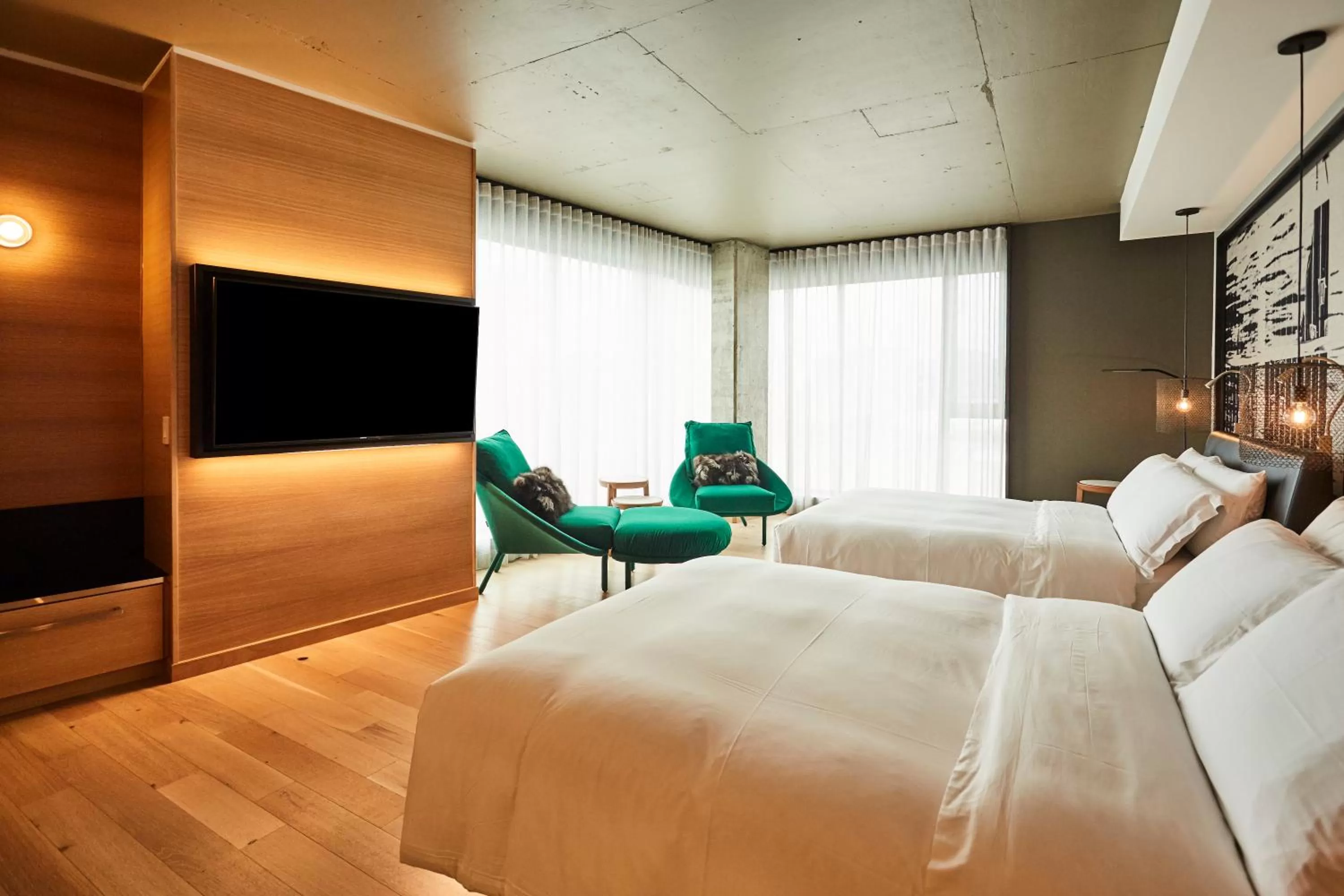 Bed in Le Germain Hotel Ottawa