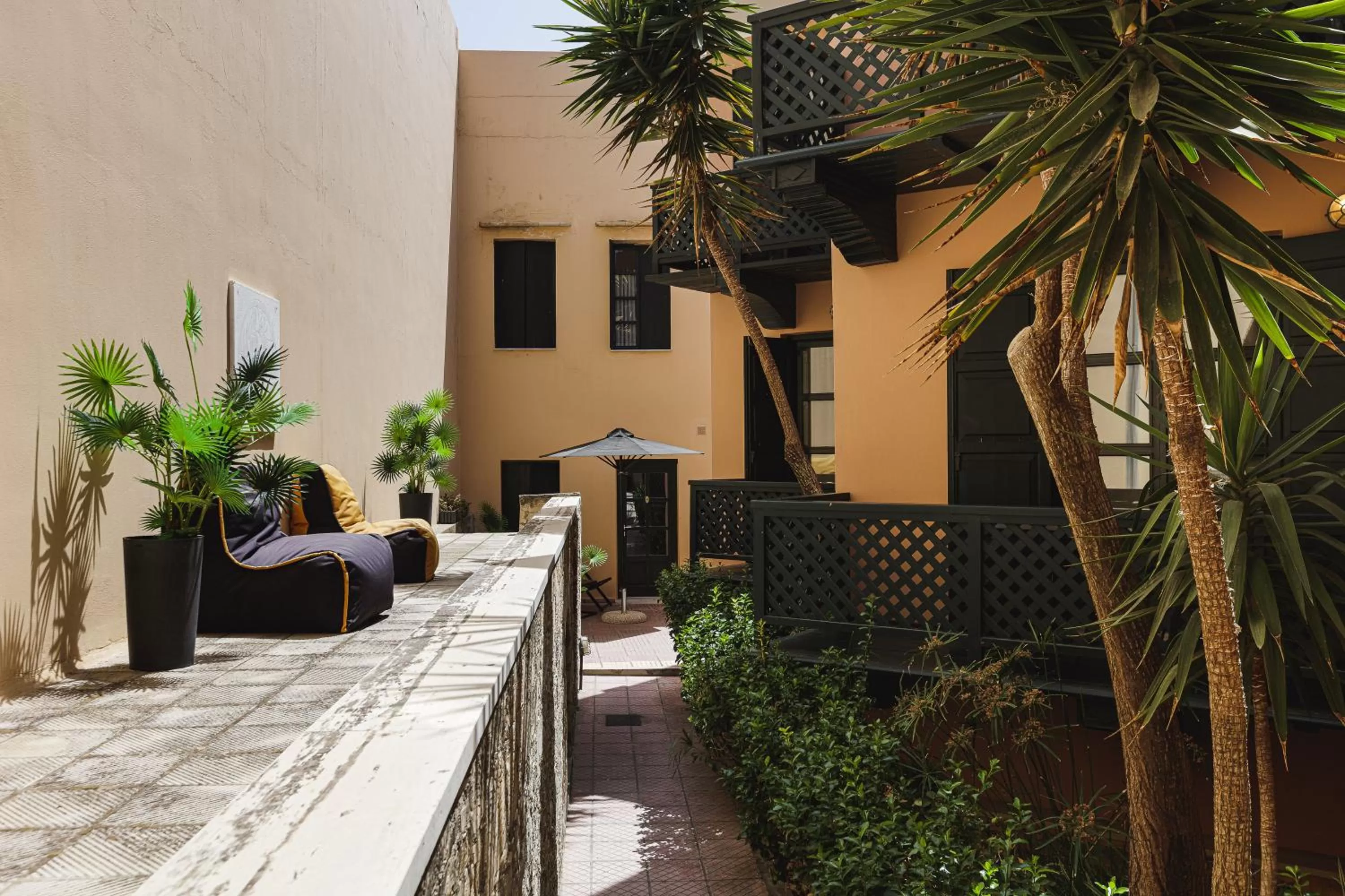 Patio in Ink Hotels House of Europe