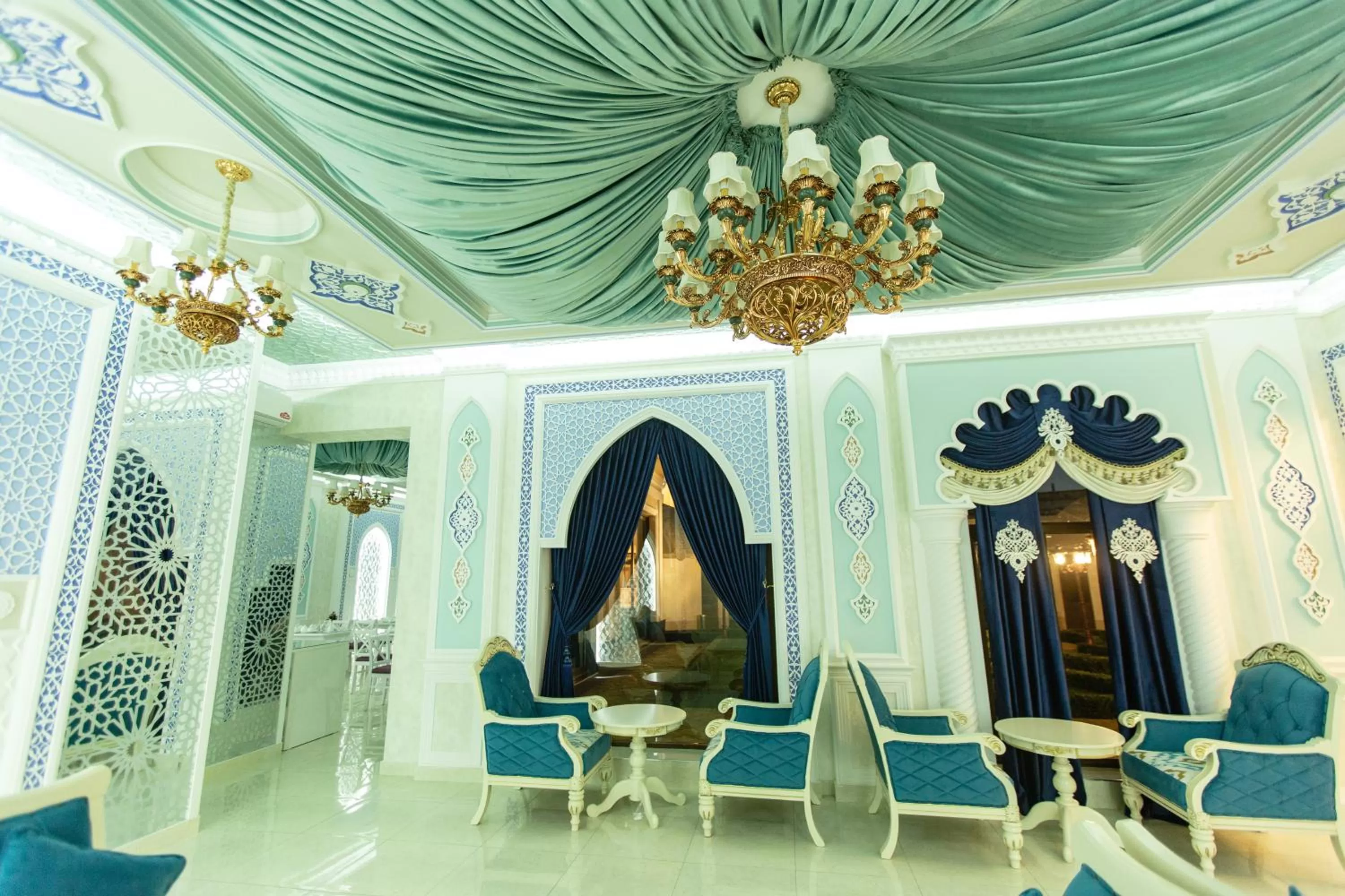 Lobby or reception in Mirzo Boutique Hotel