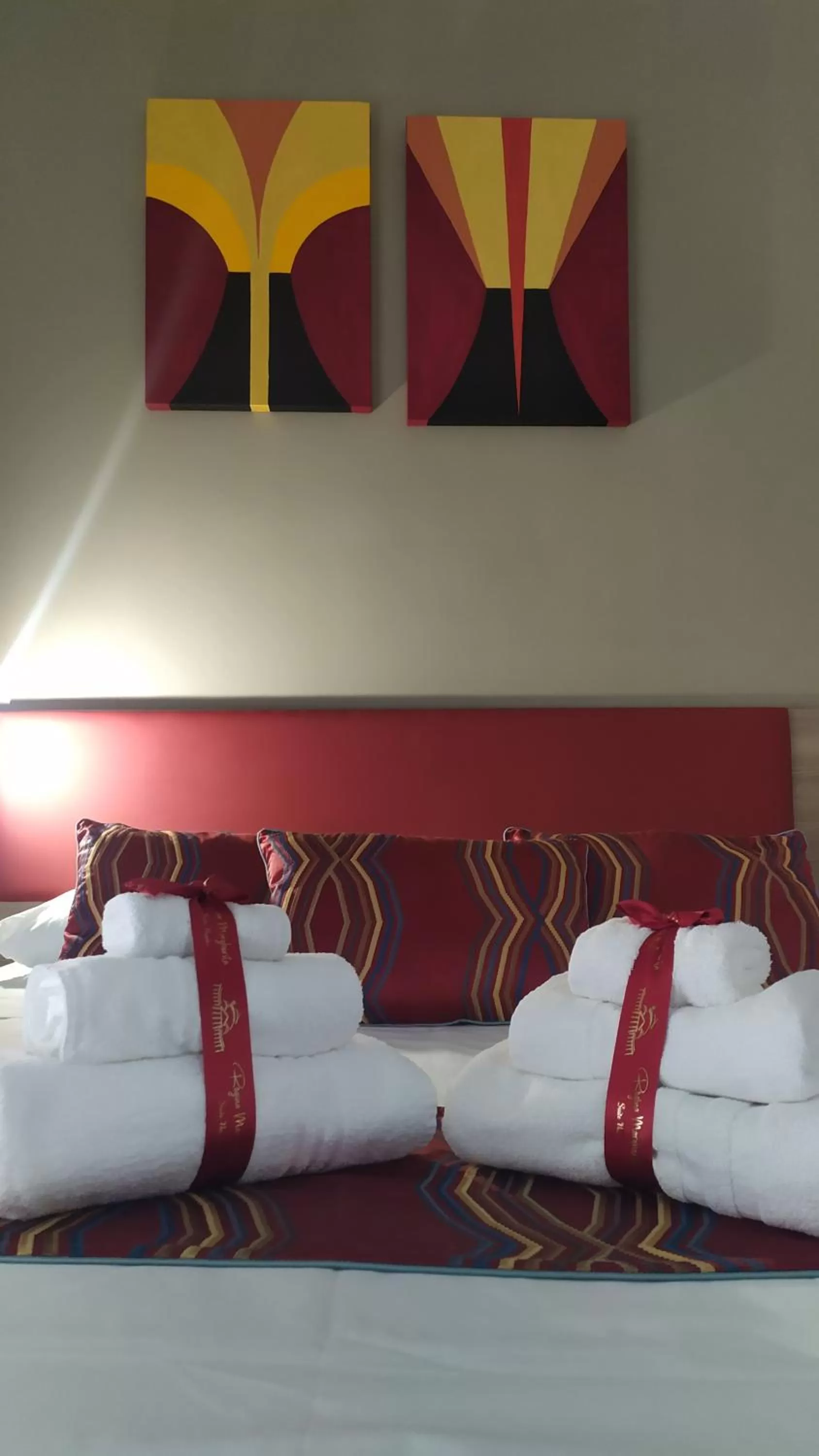 Bedroom, Bed in Regina Margherita Suite