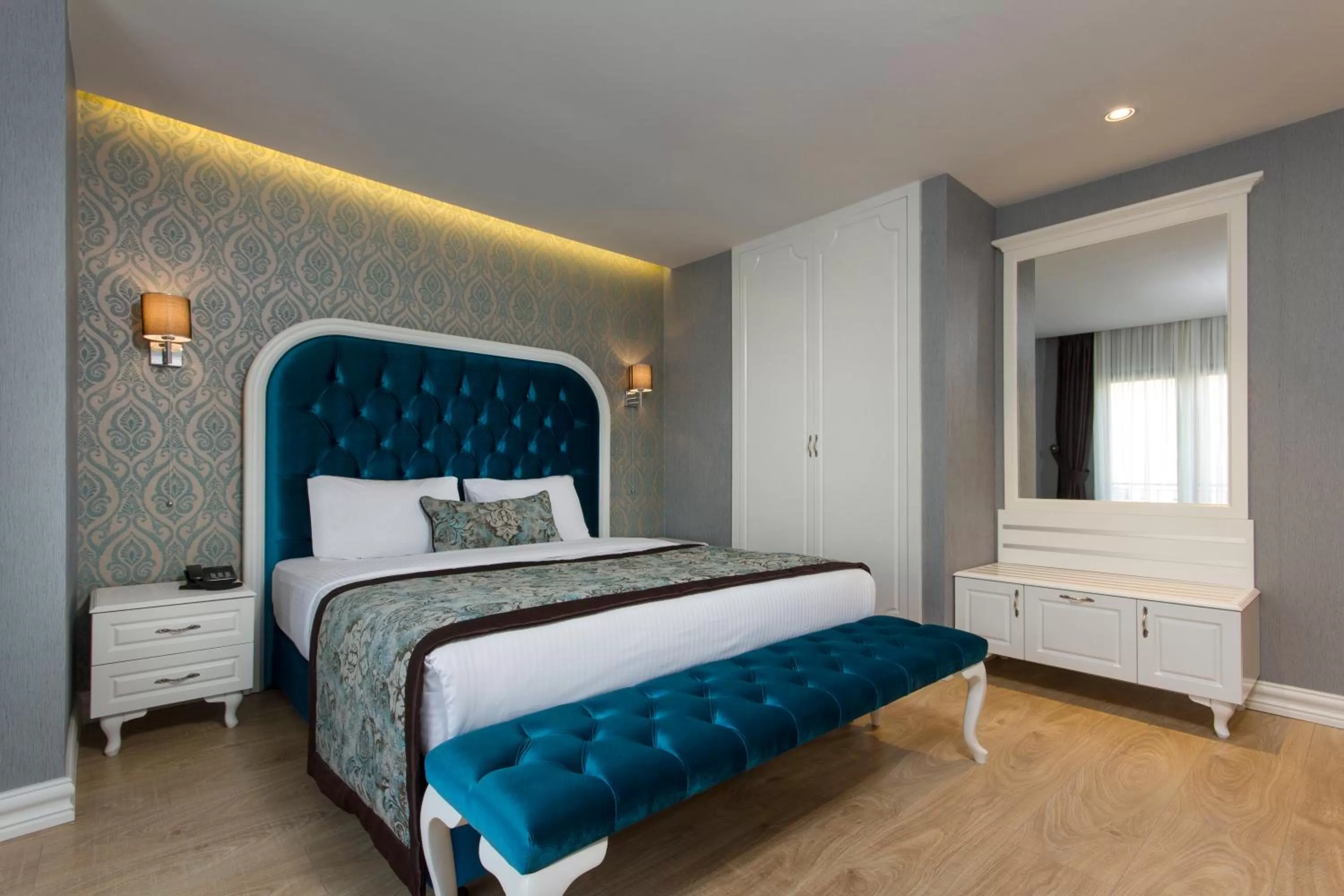 Decorative detail, Bed in Dencity Hotels & Spa