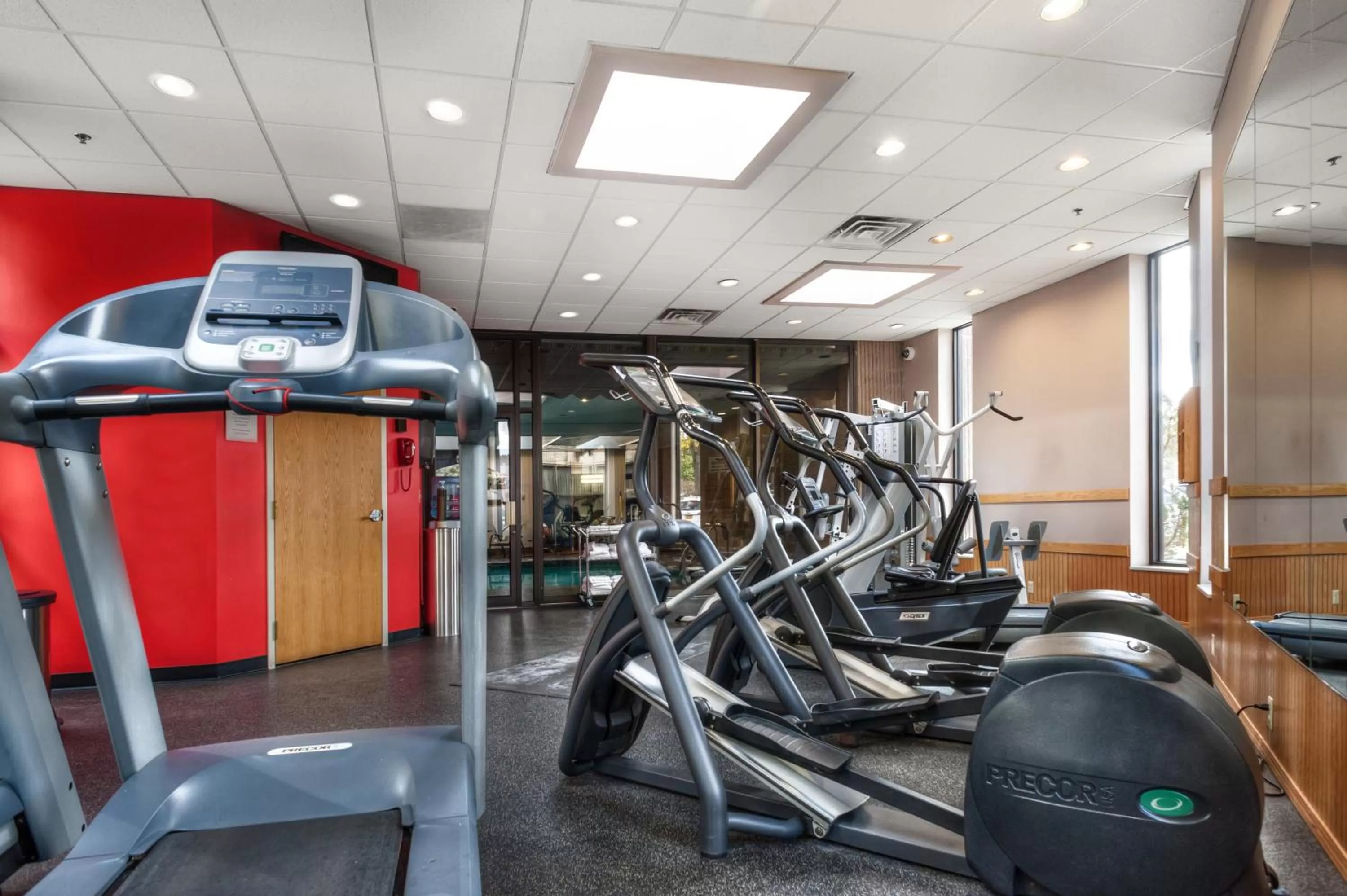 Fitness centre/facilities in Radisson Hotel Corning