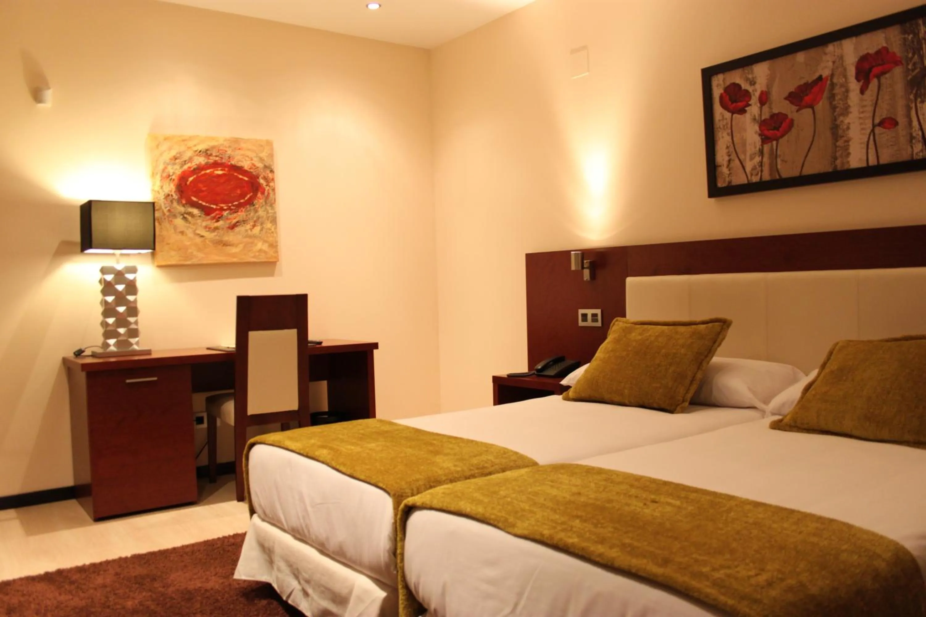 Bed in Hotel Don Felipe