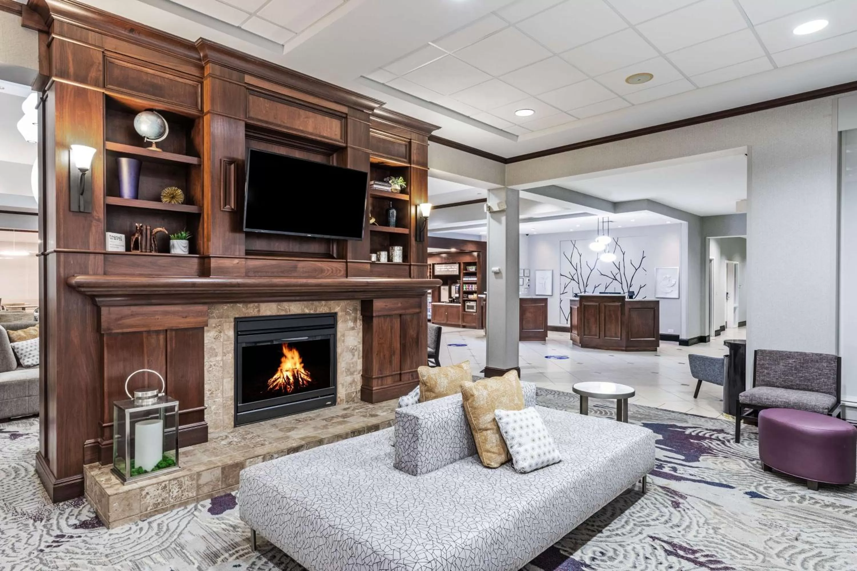 Lobby or reception in Hilton Garden Inn Aiken