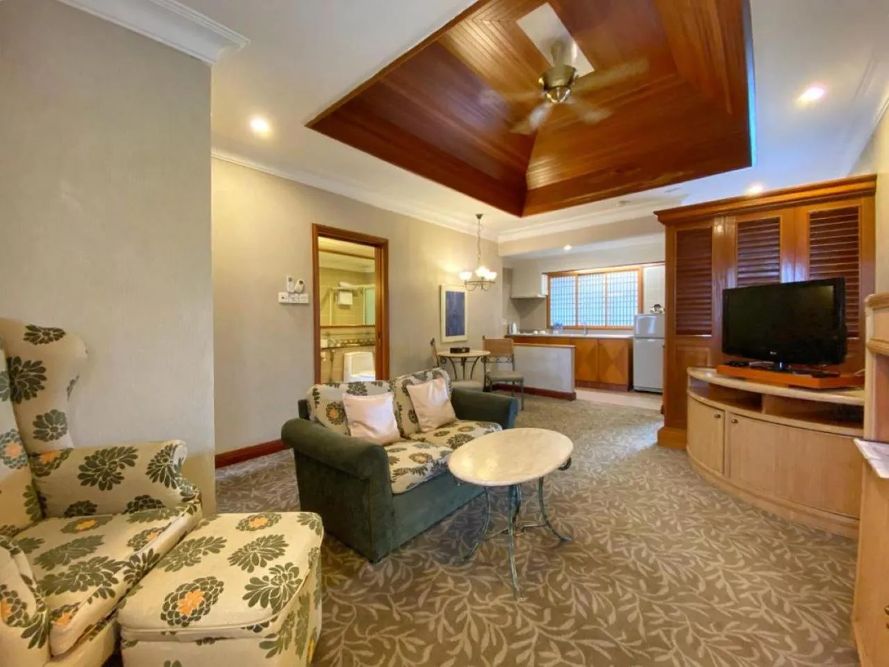 Living room in Tiara Labuan Hotel