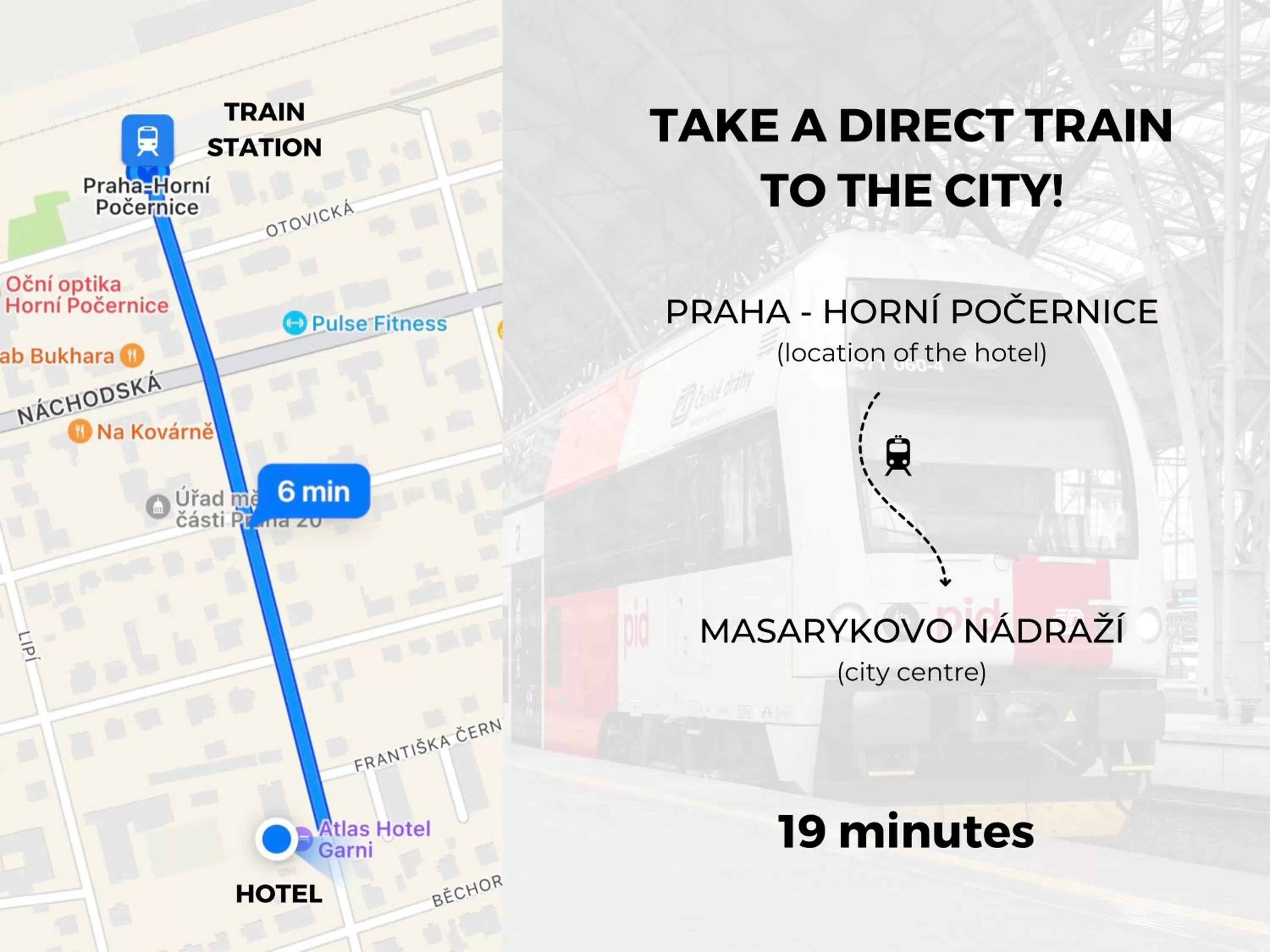 Location, Bird's-eye View in Hotel ATLAS